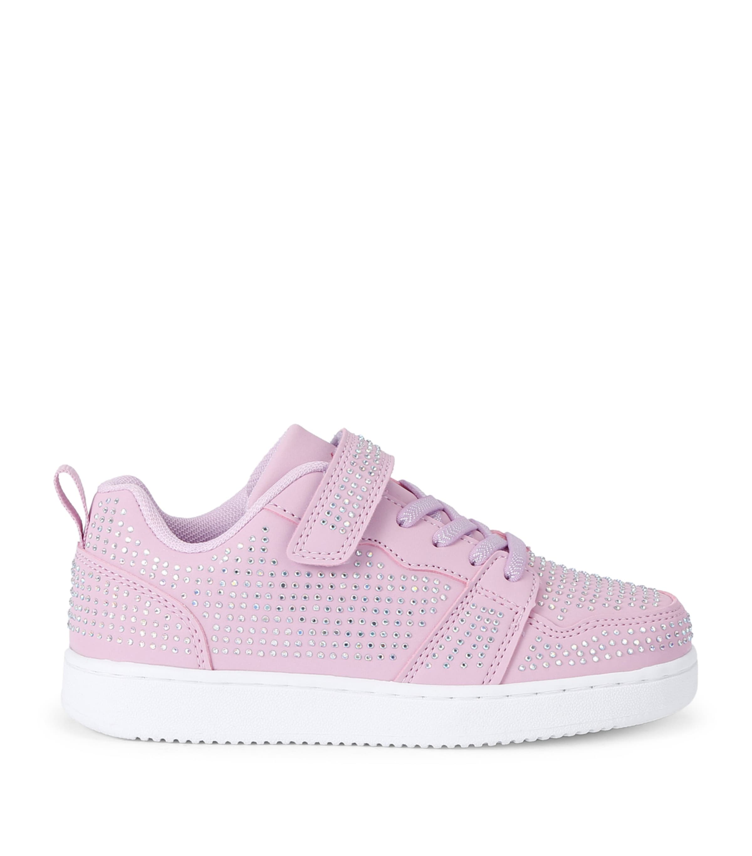 Lelli Kelly Kids' Crystal-embellished Polvere Di Stelle Sneakers In Purple