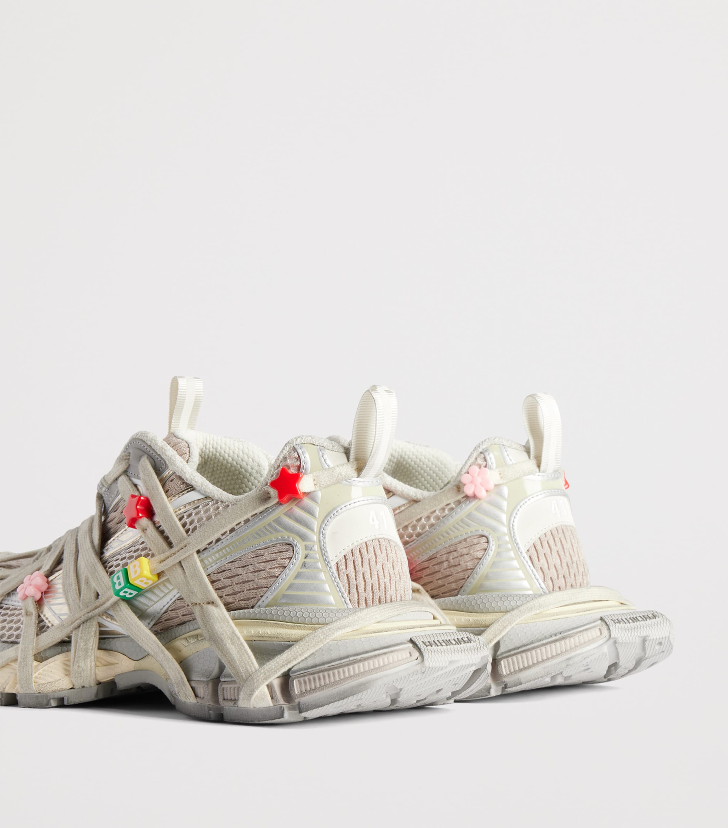 Balenciaga Distressed 3XL Extreme Lace Sneakers Image 4