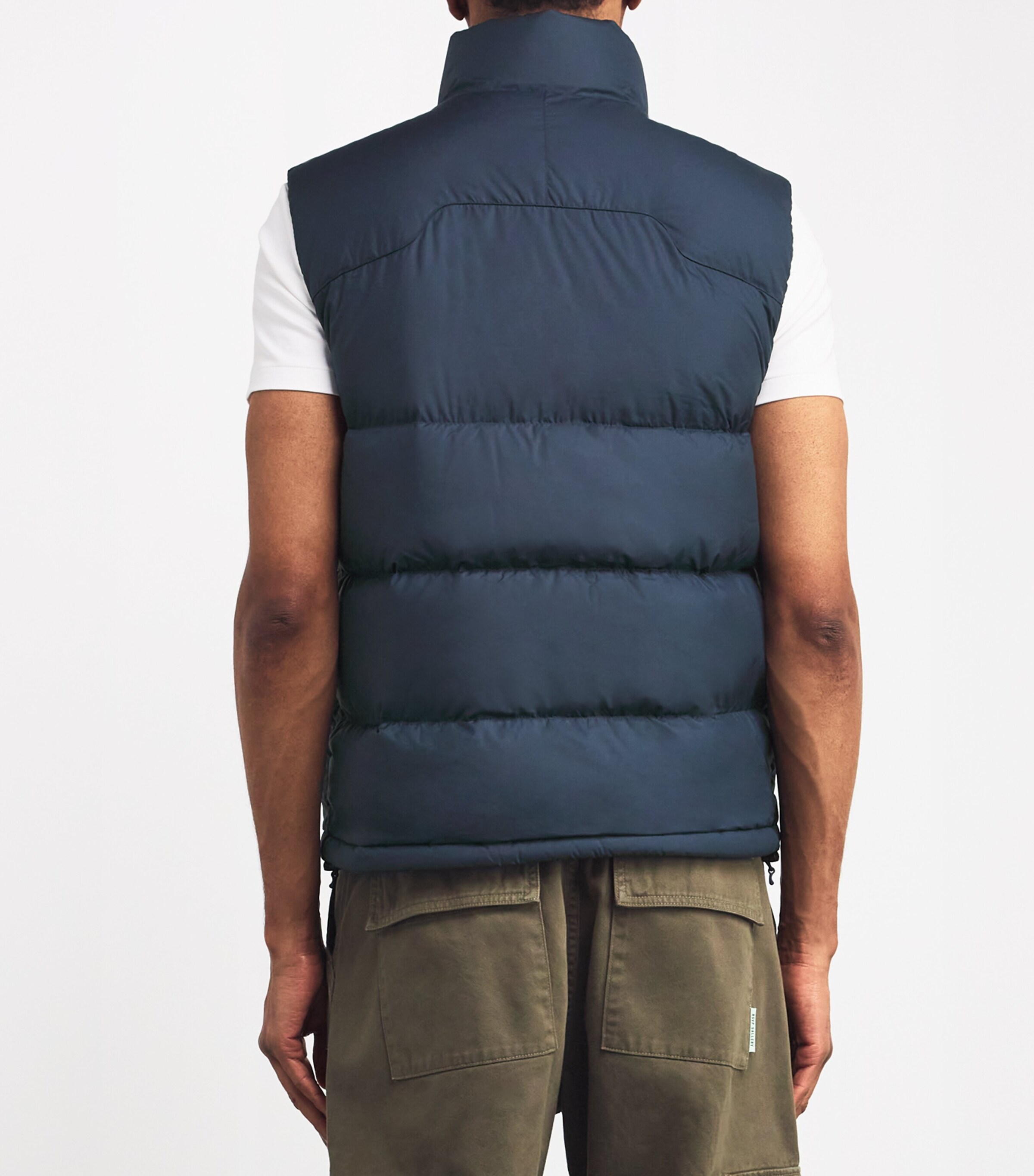 Down-Filled Gorham Gilet NAVY Image 4