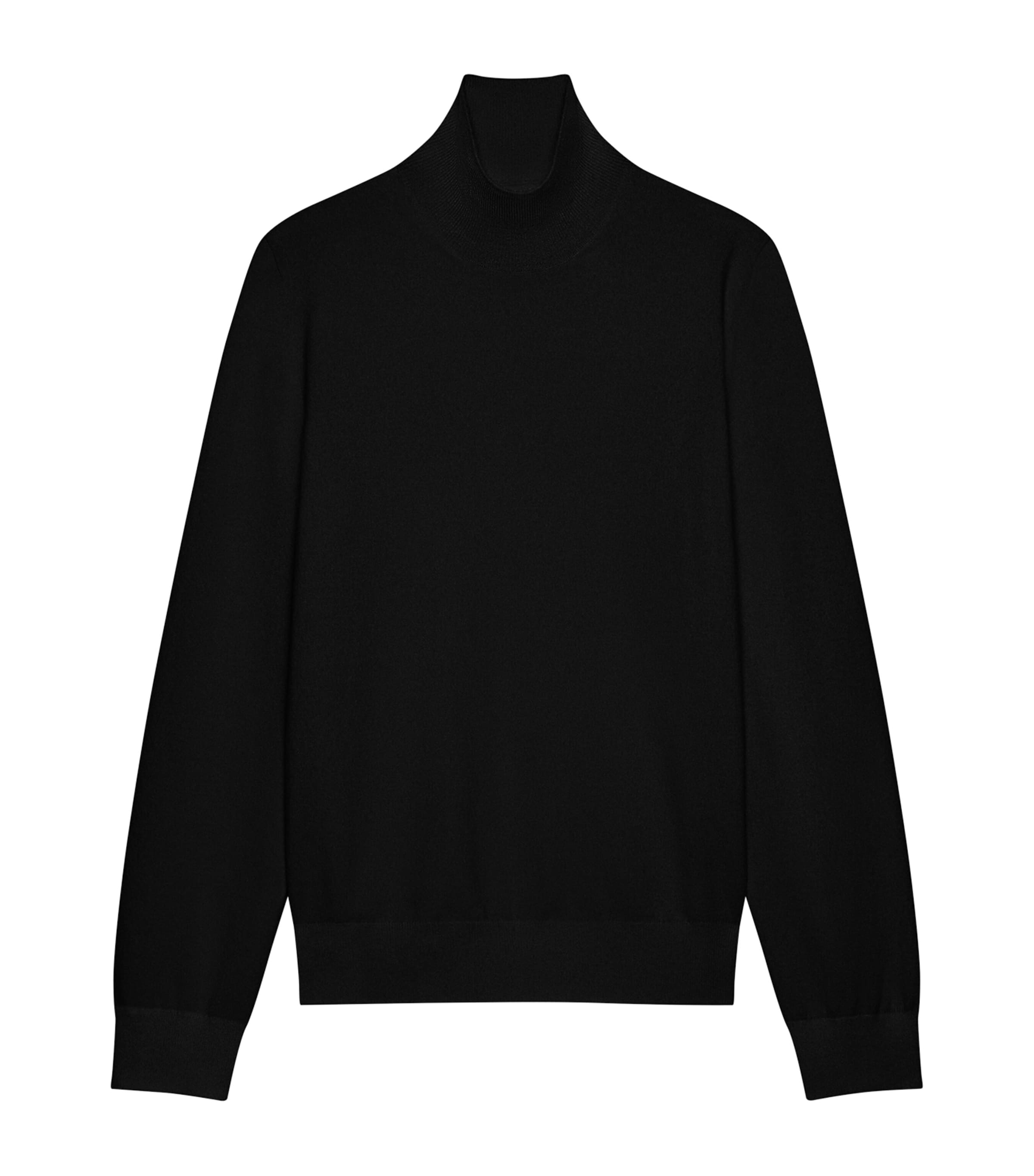 Cashmere High-Neck Sweater BLACK Image 1