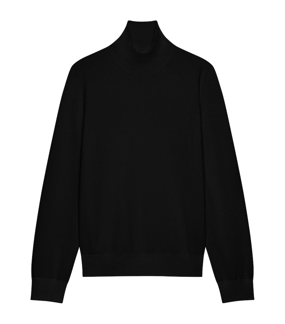 Cashmere High-Neck Sweater BLACK Image 1