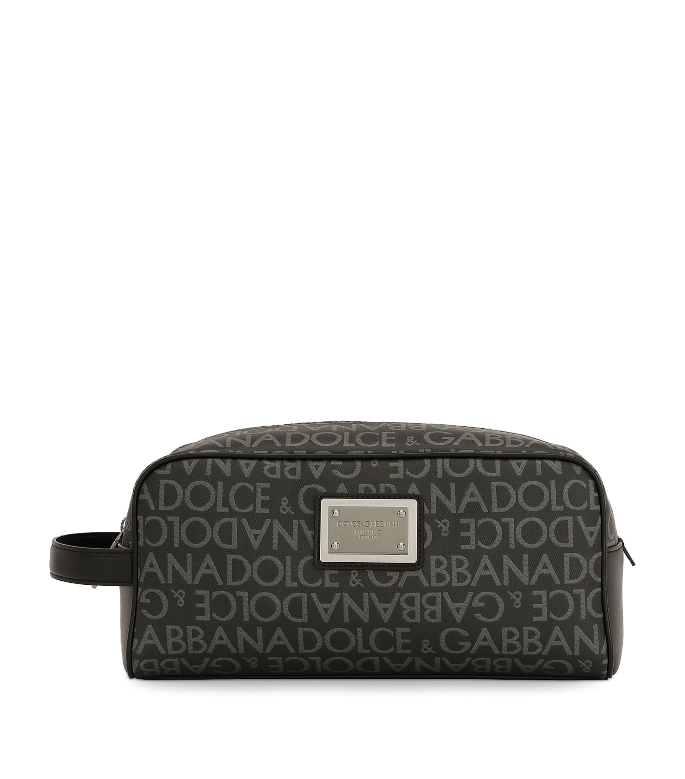 【関税＆送料込み】Dolce & Gabbana Logo Wash Bag Dolce & Gabbana logo-lettering Wash Bag | Blue | FARFETCH VN