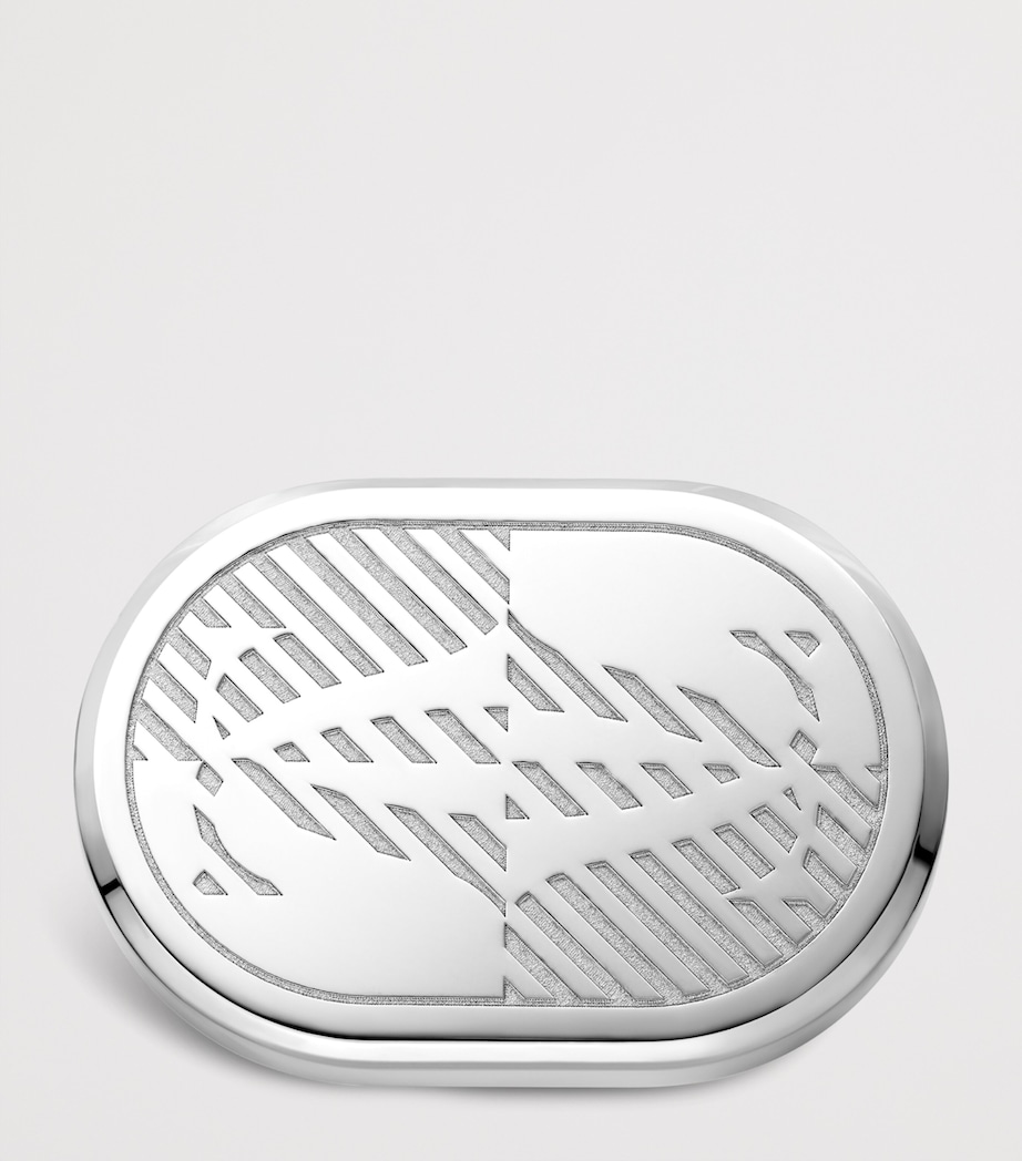 Cartier Sterling Silver Double C de Cartier Cufflinks Sterling Silver Image 2