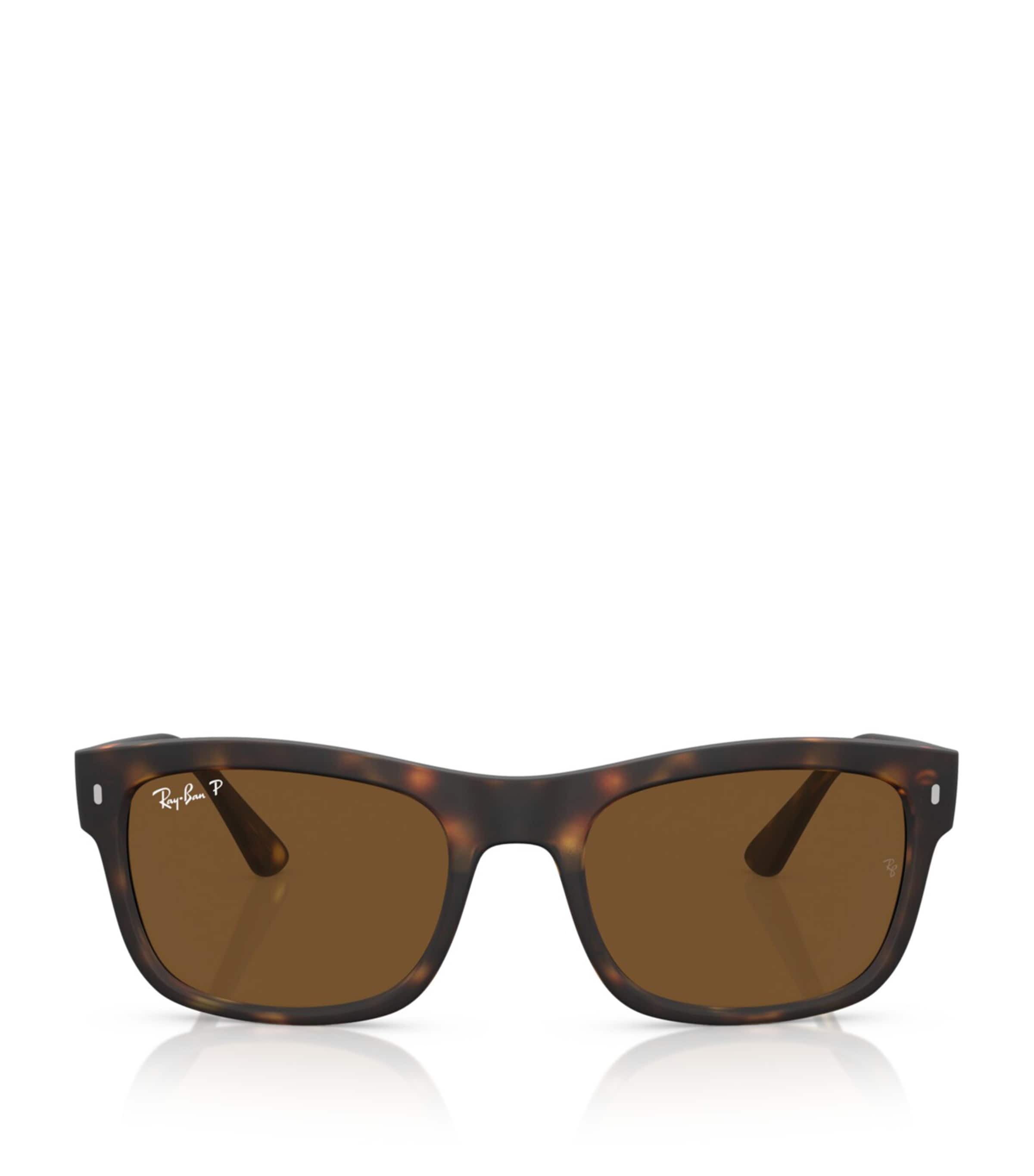 Ray-Ban Tortoiseshell Square Sunglasses Brown Image 1