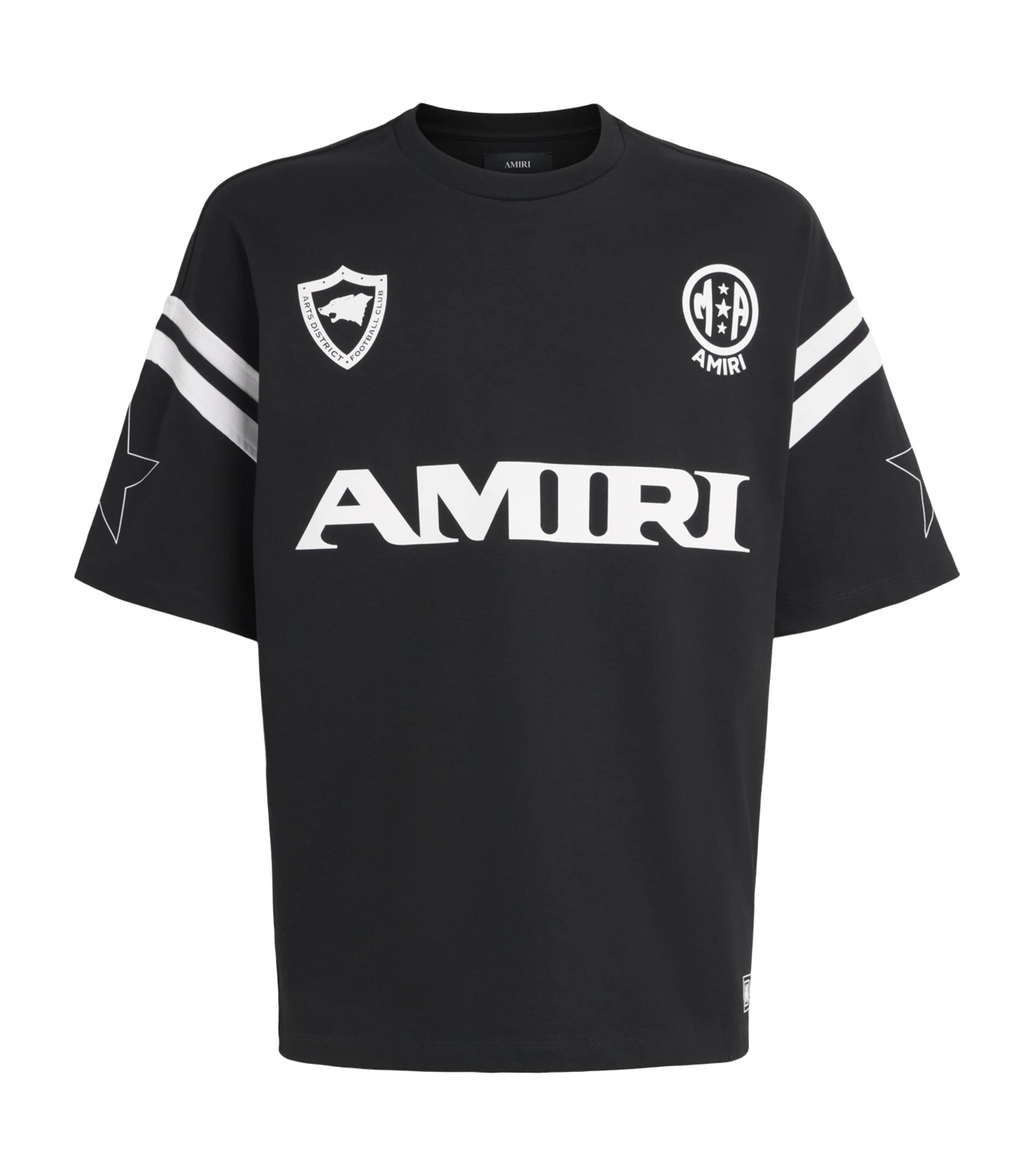 Cotton Sports T-Shirt BLACK Image 1