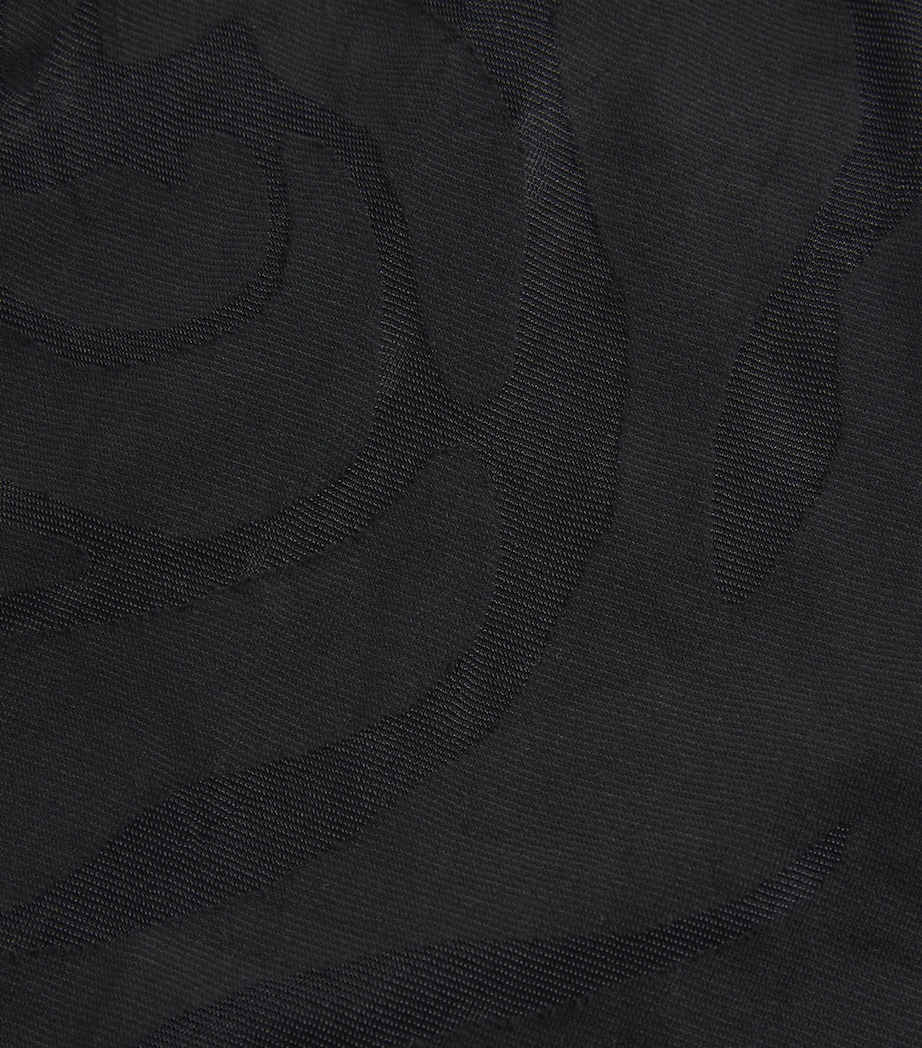 Wolford Womens Rose Shadow Skirt Black Black Image 4