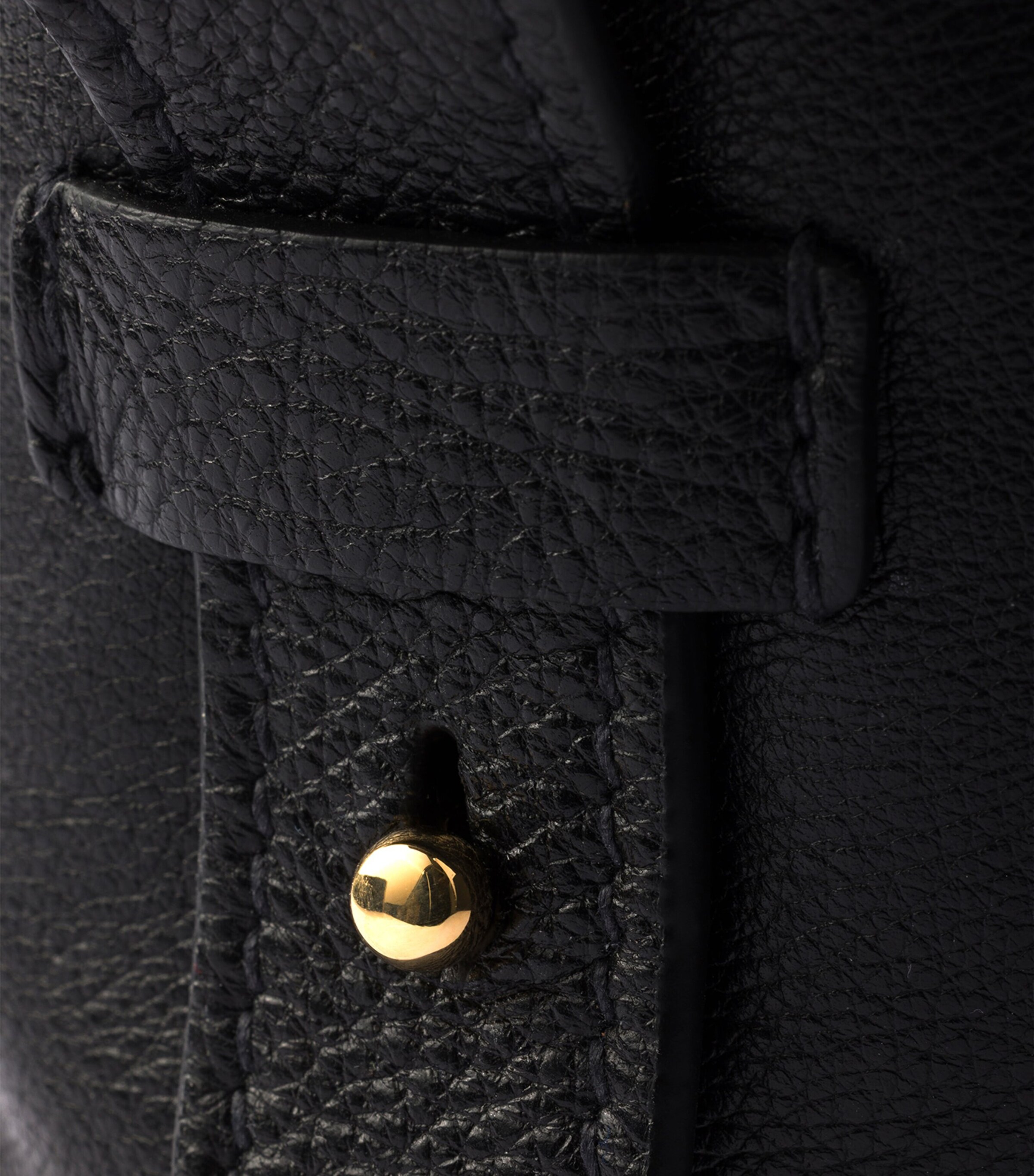 Prada Womens Large Leather Tote Bag Black Image 9