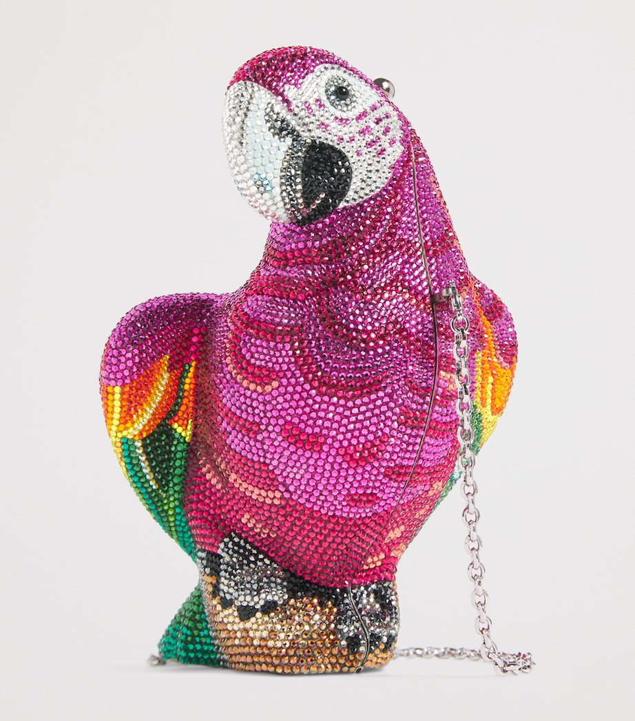 Crystal Parrot Bali Clutch Bag SFUMT FUSHIA MULTI Image 6