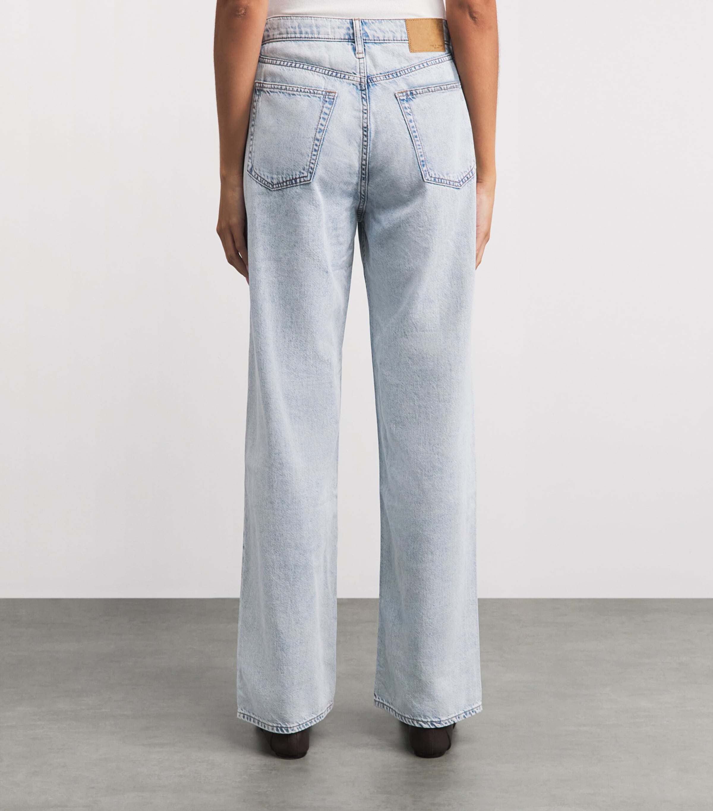 Rag & Bone Womens Shea Straight Jeans Cliffside Image 5