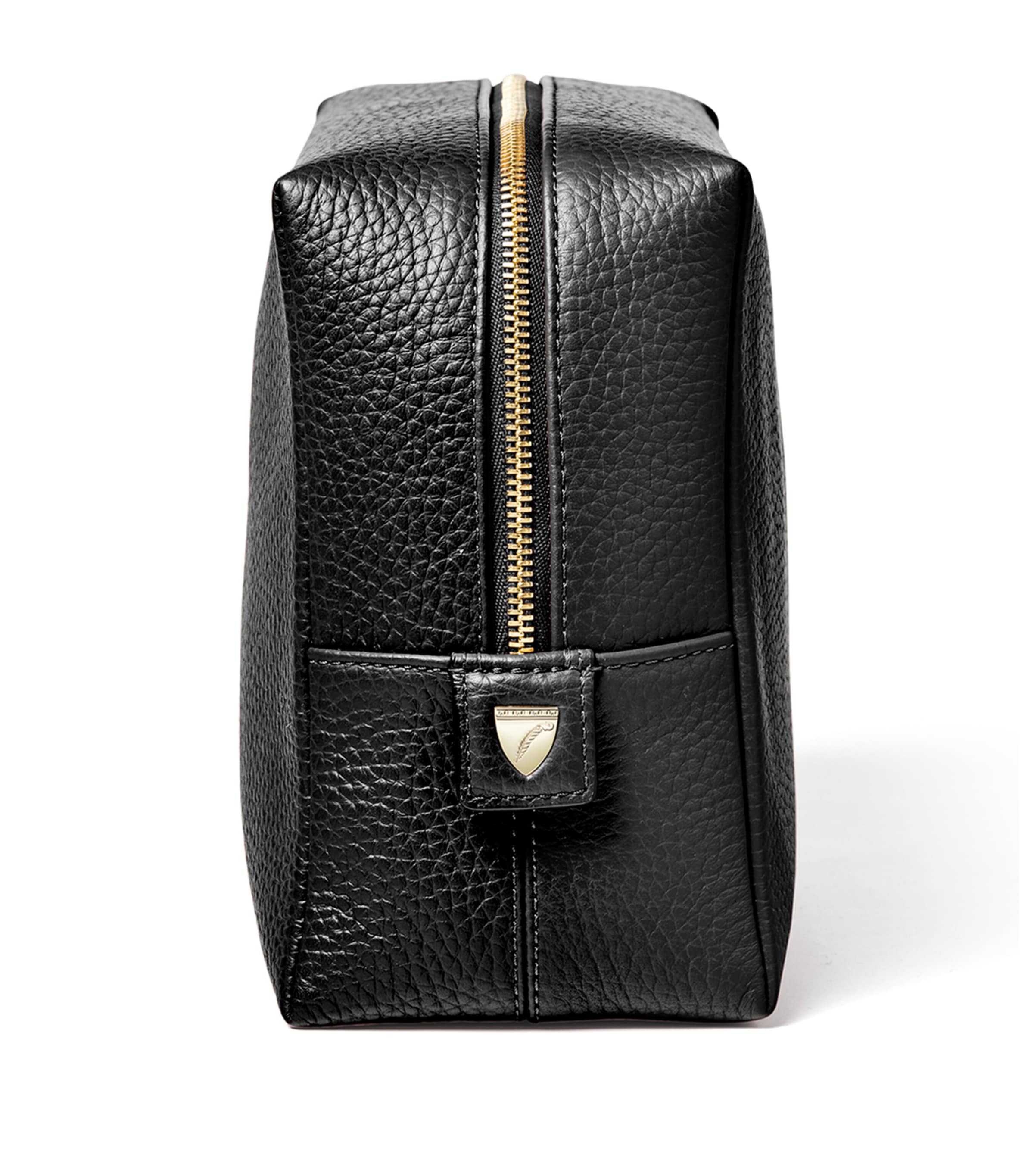 Large London Cosmetic Case BLACK Image 4