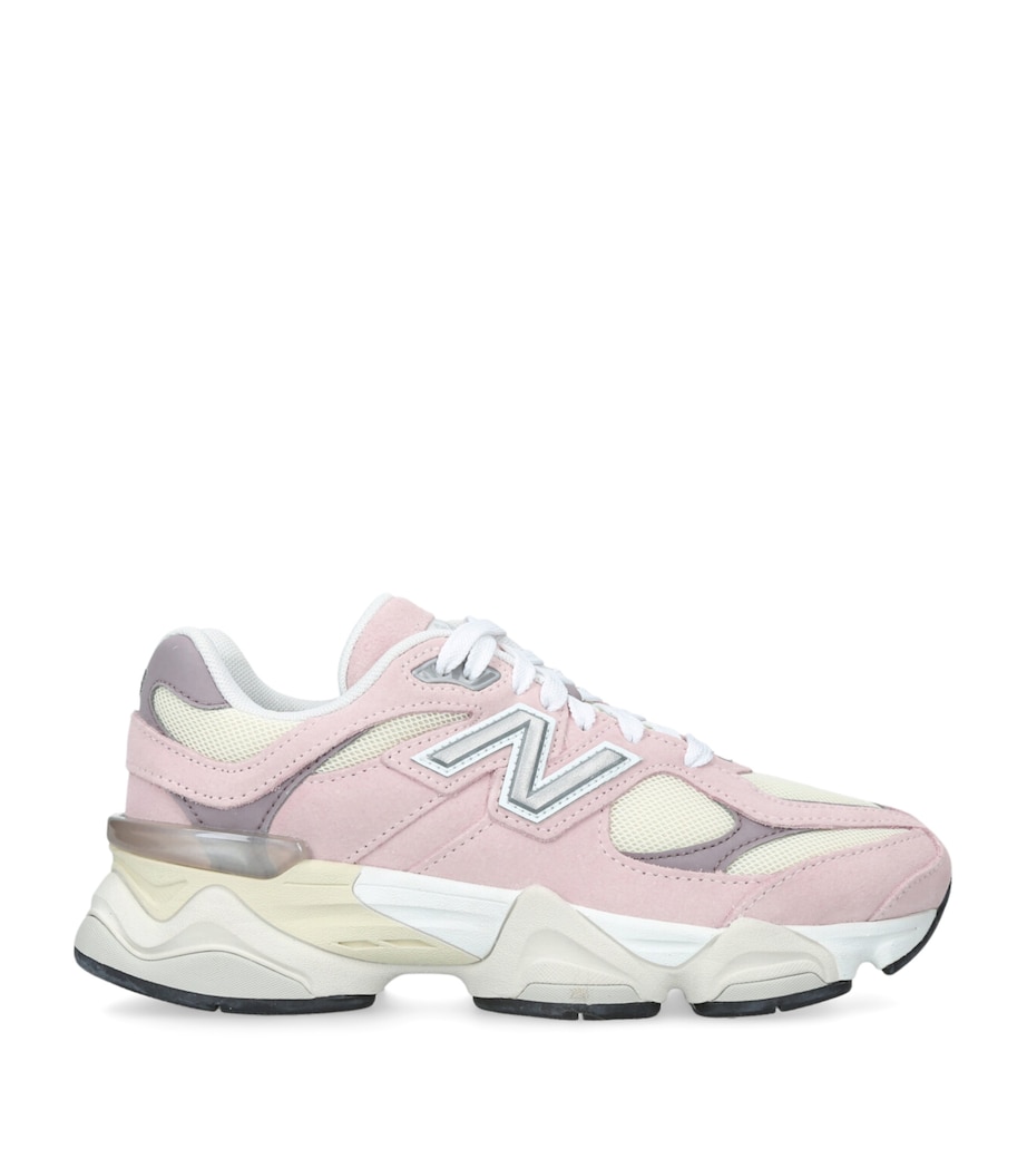 New Balance Kids Suede 9060 Sneakers Pink Comb Image 1