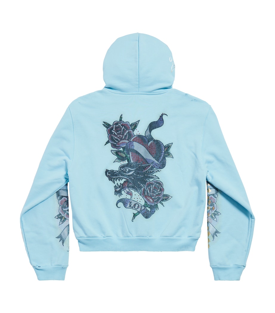 Cotton Tacky Tattoo Zip-Up Hoodie 4200 Image 2