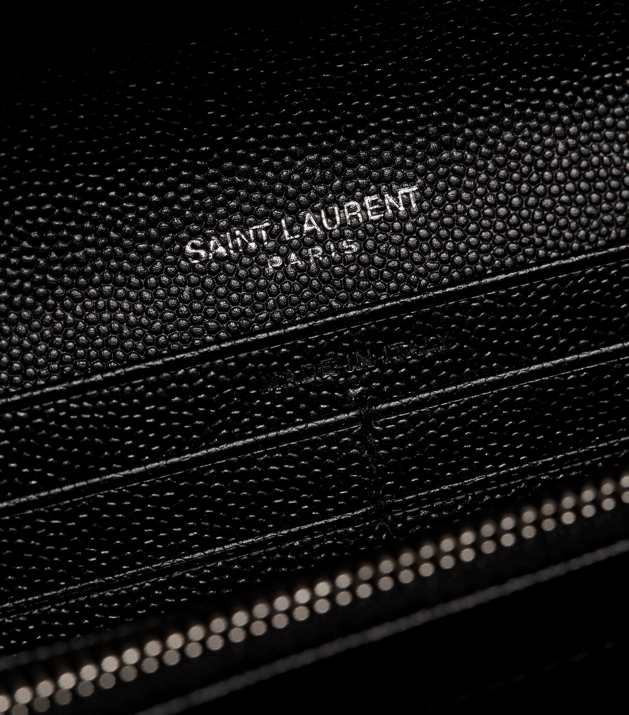 Monogram Saint Laurent Matelassé Large Flap Wallet Image 5