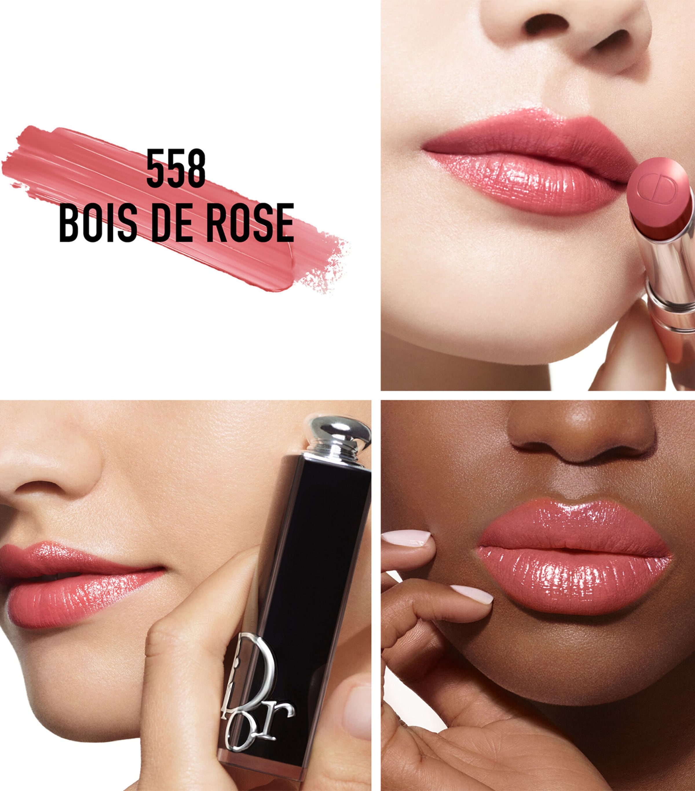 Addict Shine Refill Lipstick 558 BOIS DE ROSE Image 2