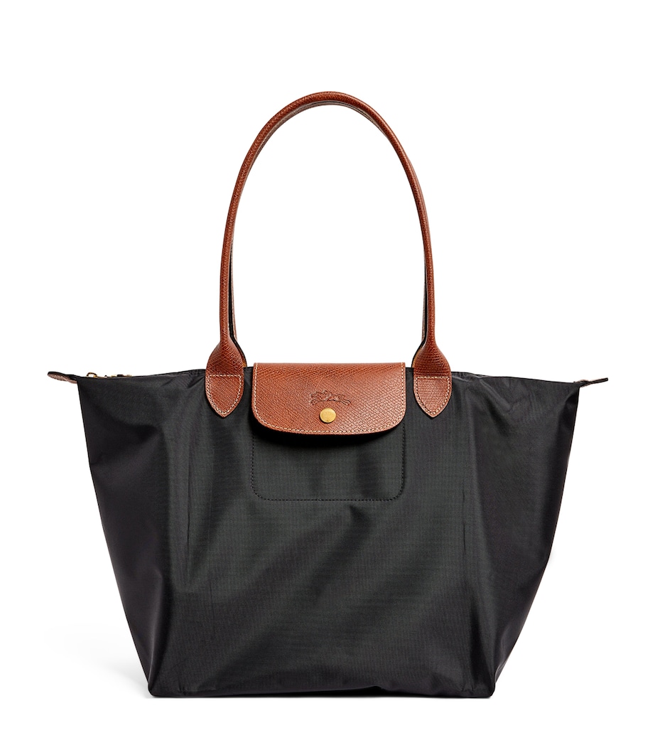 Large Le Pliage Original Tote Bag 001 BLACK Image 1
