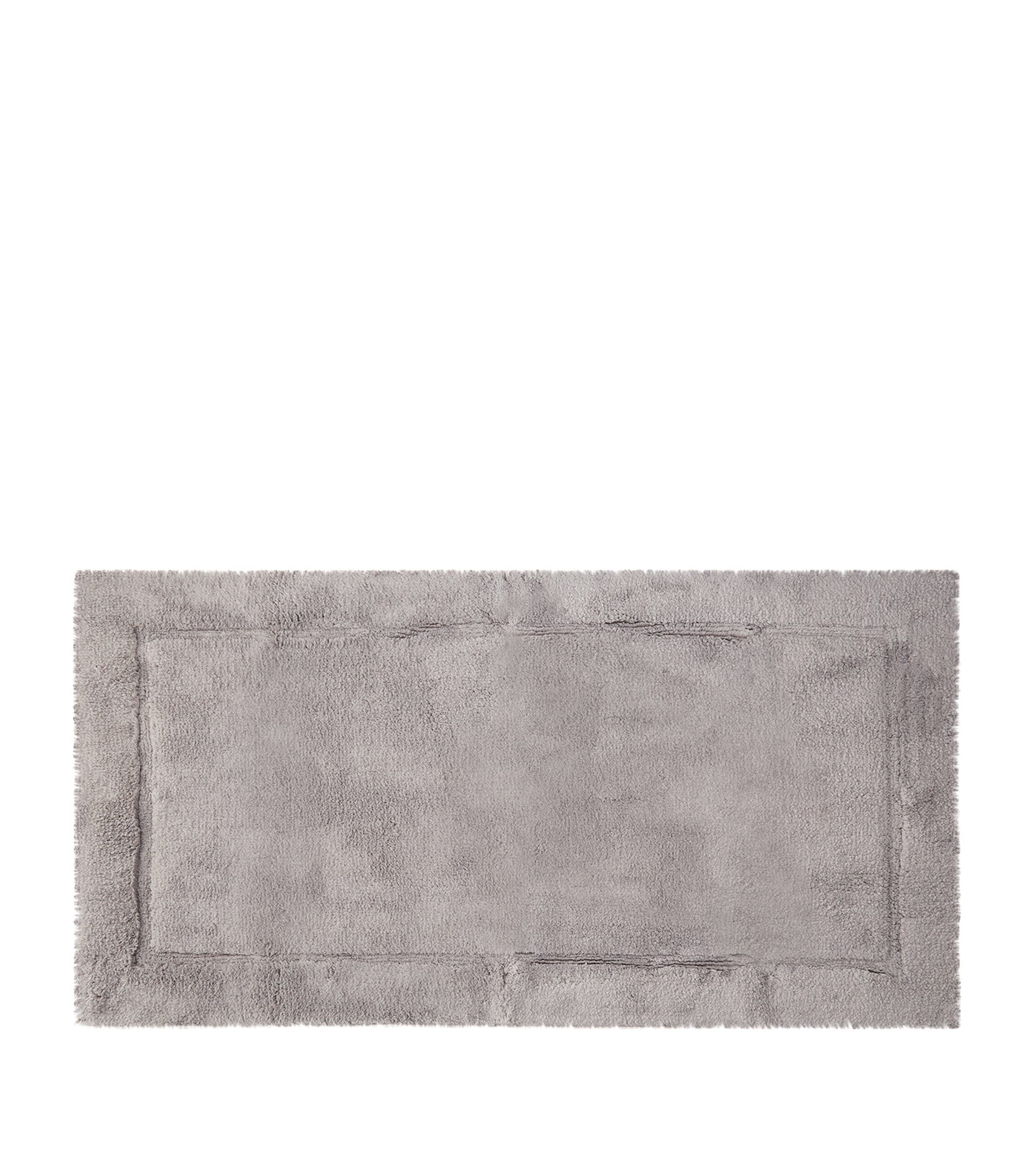 Shop Yves Delorme Prestige Platine Bath Mat In Silver