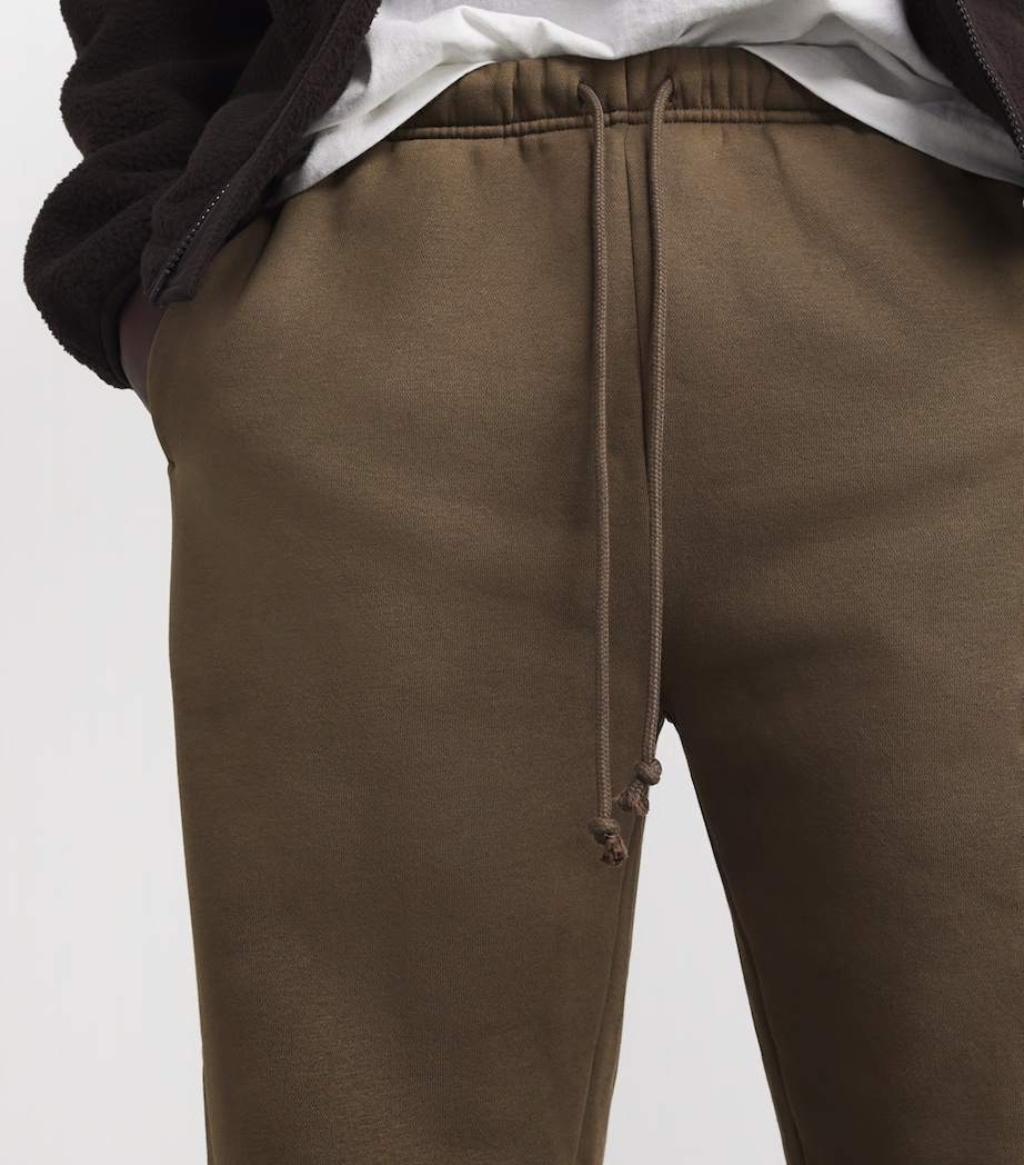 Cotton-Blend Straight Sweatpants DRIFTWOOD Image 6
