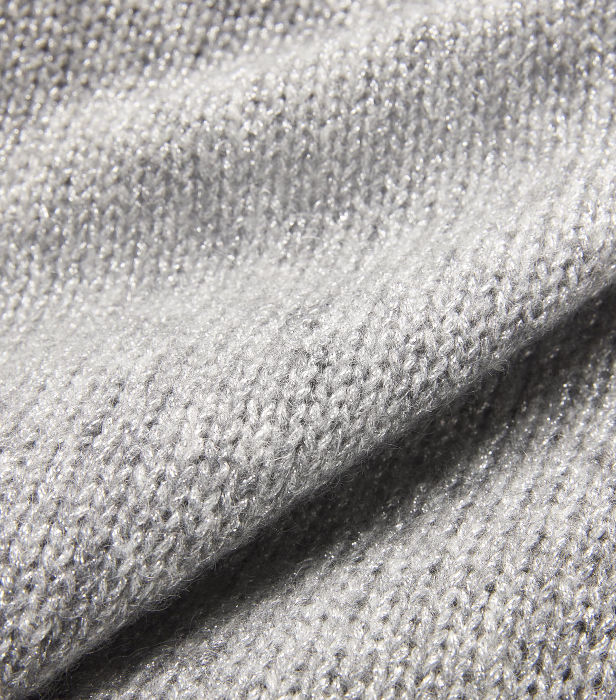 Lurex-Blend Sweater SILVER Image 5