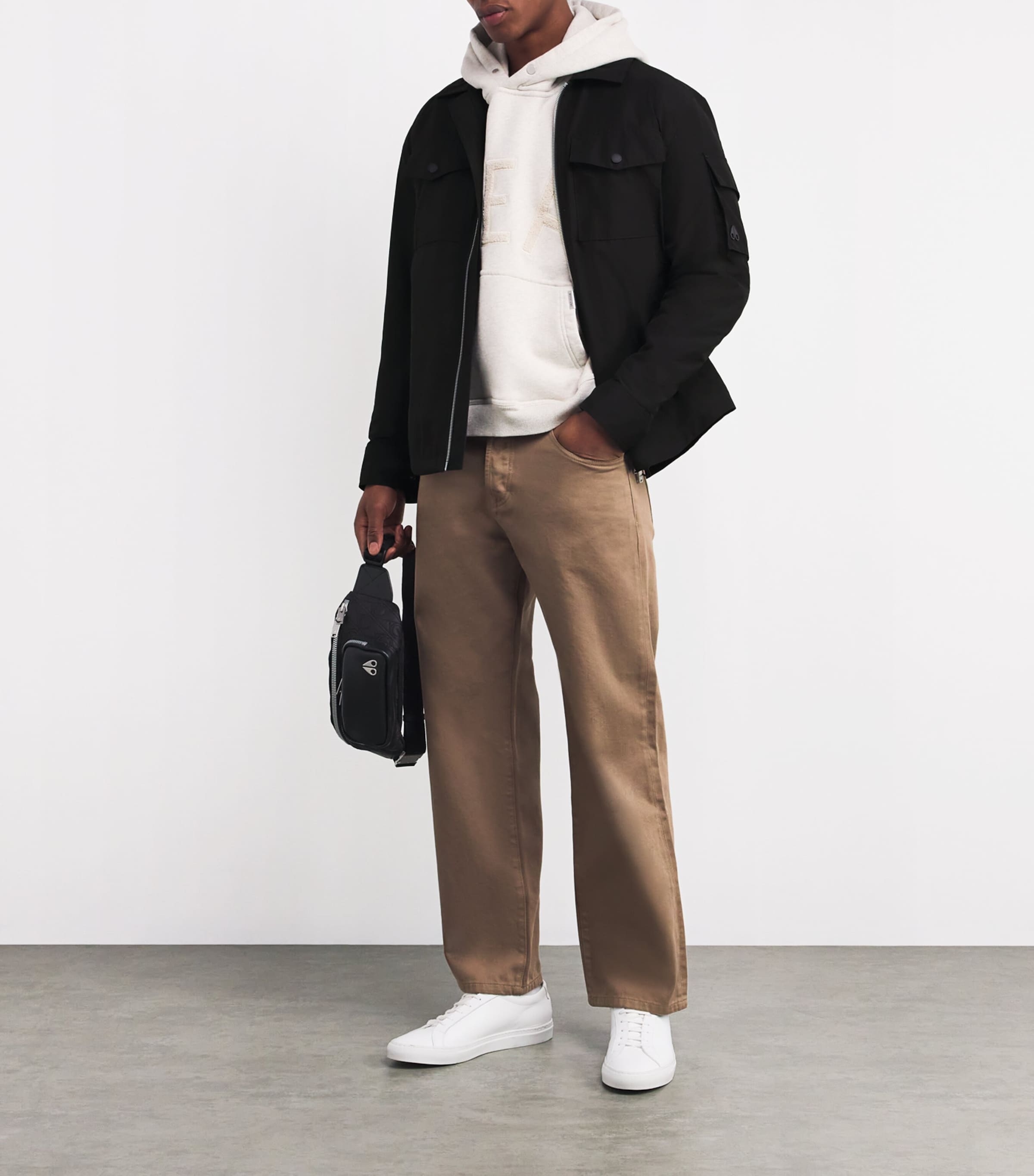 Twin-Pocket Charlesbourg Overshirt BLACK - 292 Image 2