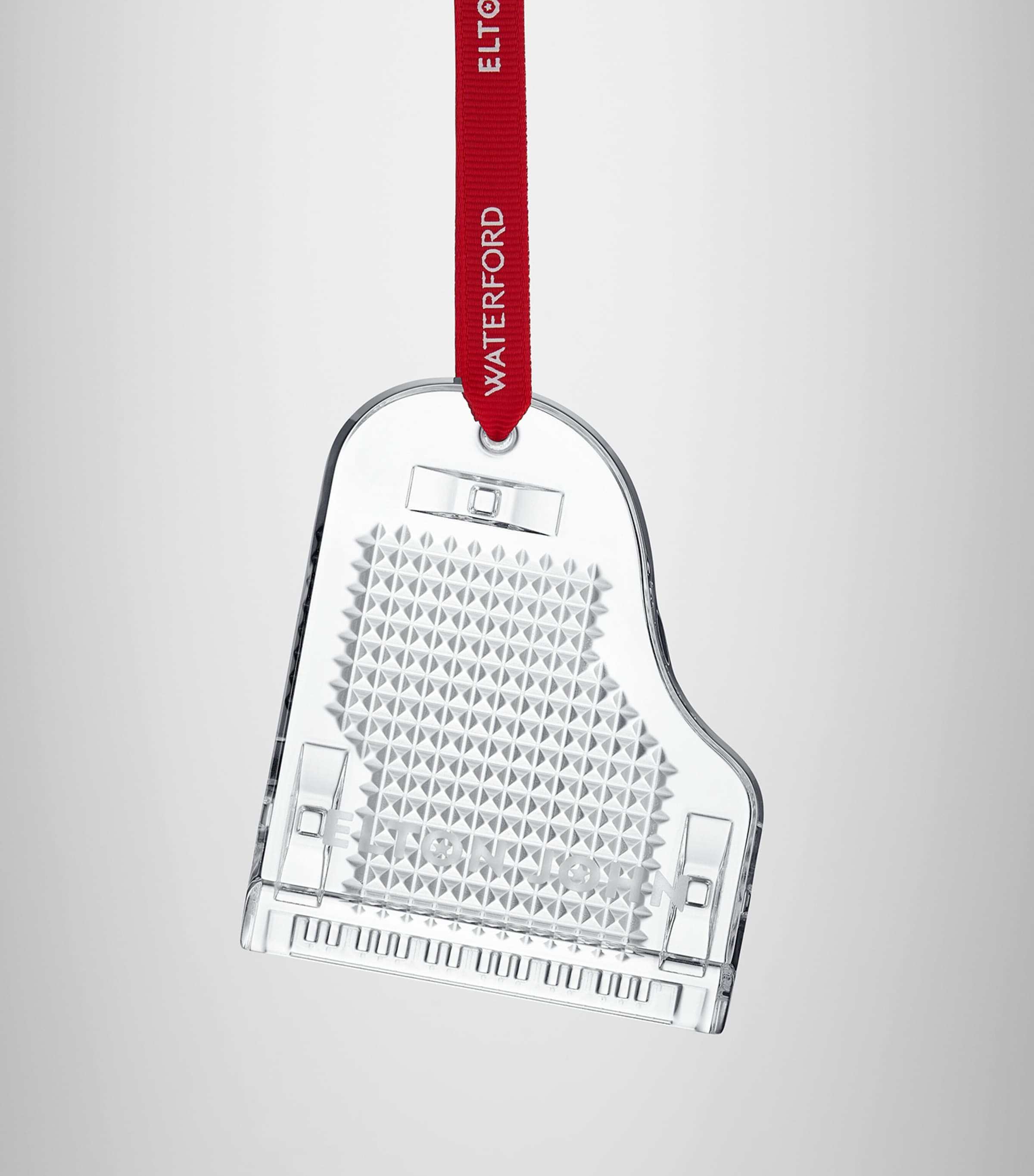 Elton John Piano Ornament CLEAR Image 4