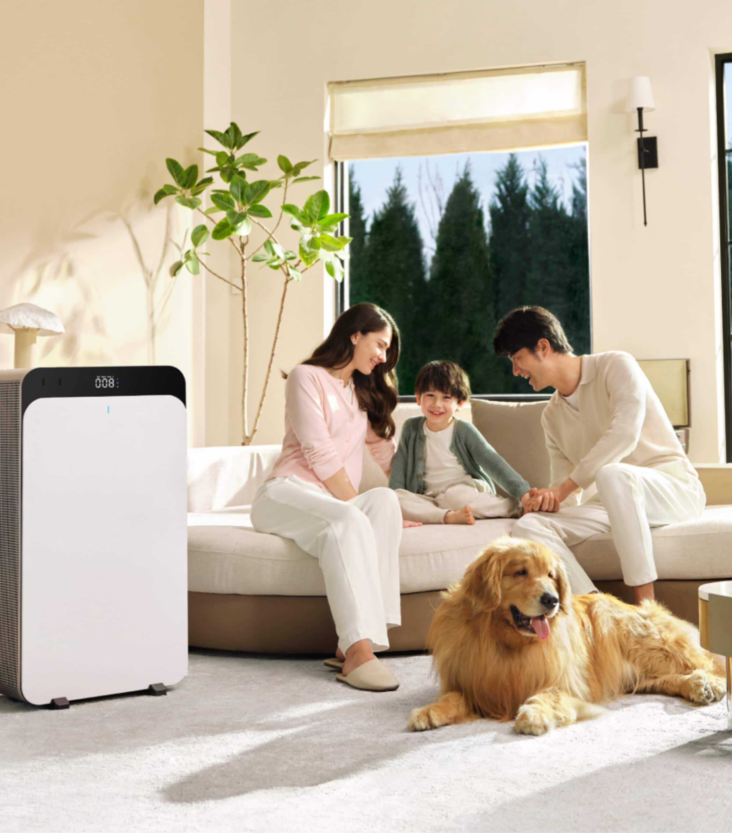 Blueair Classic Pro CP9i Air Purifier White Image 2