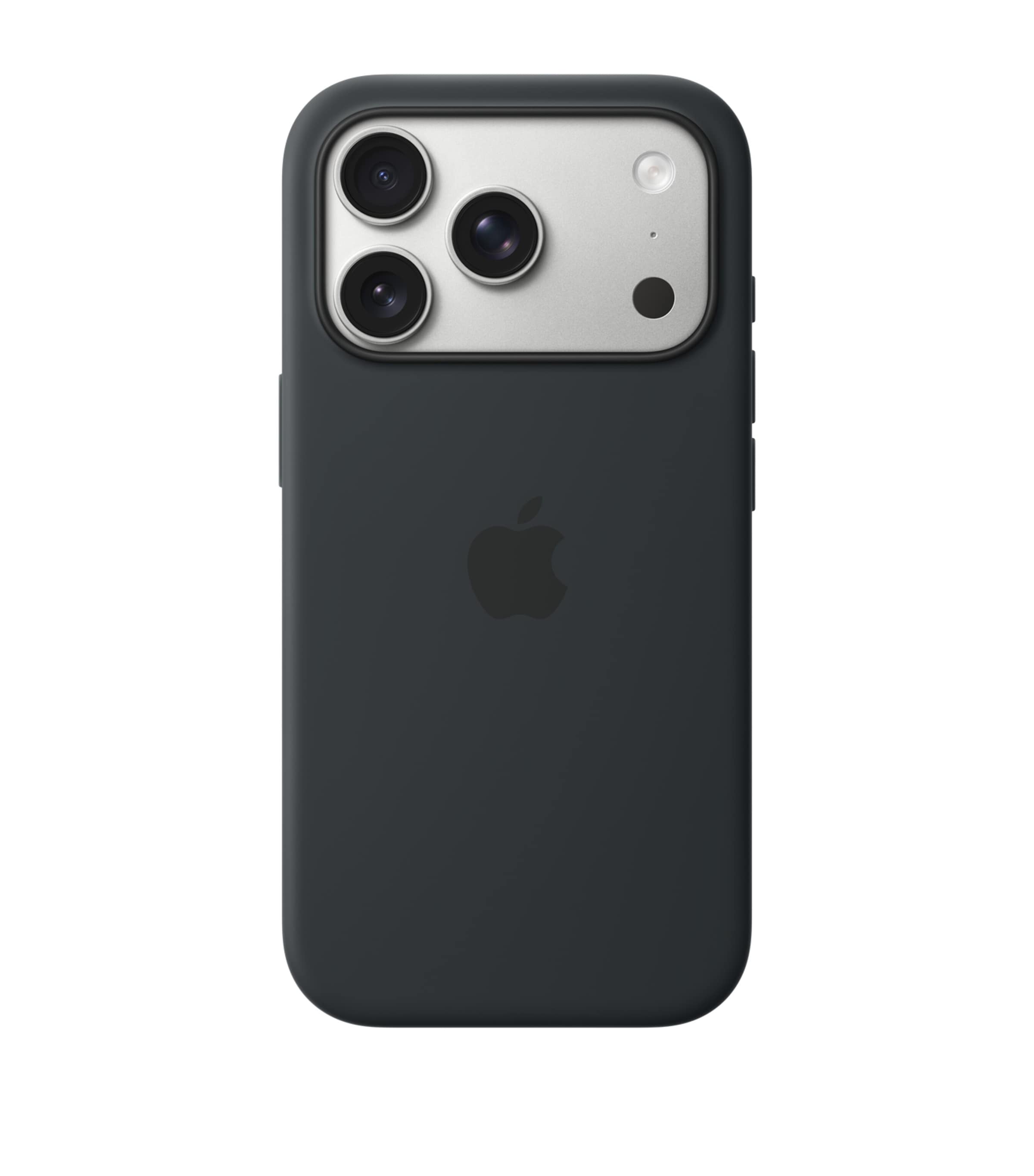 Silicone iPhone 17 Pro Max MagSafe Case BLACK Image 1