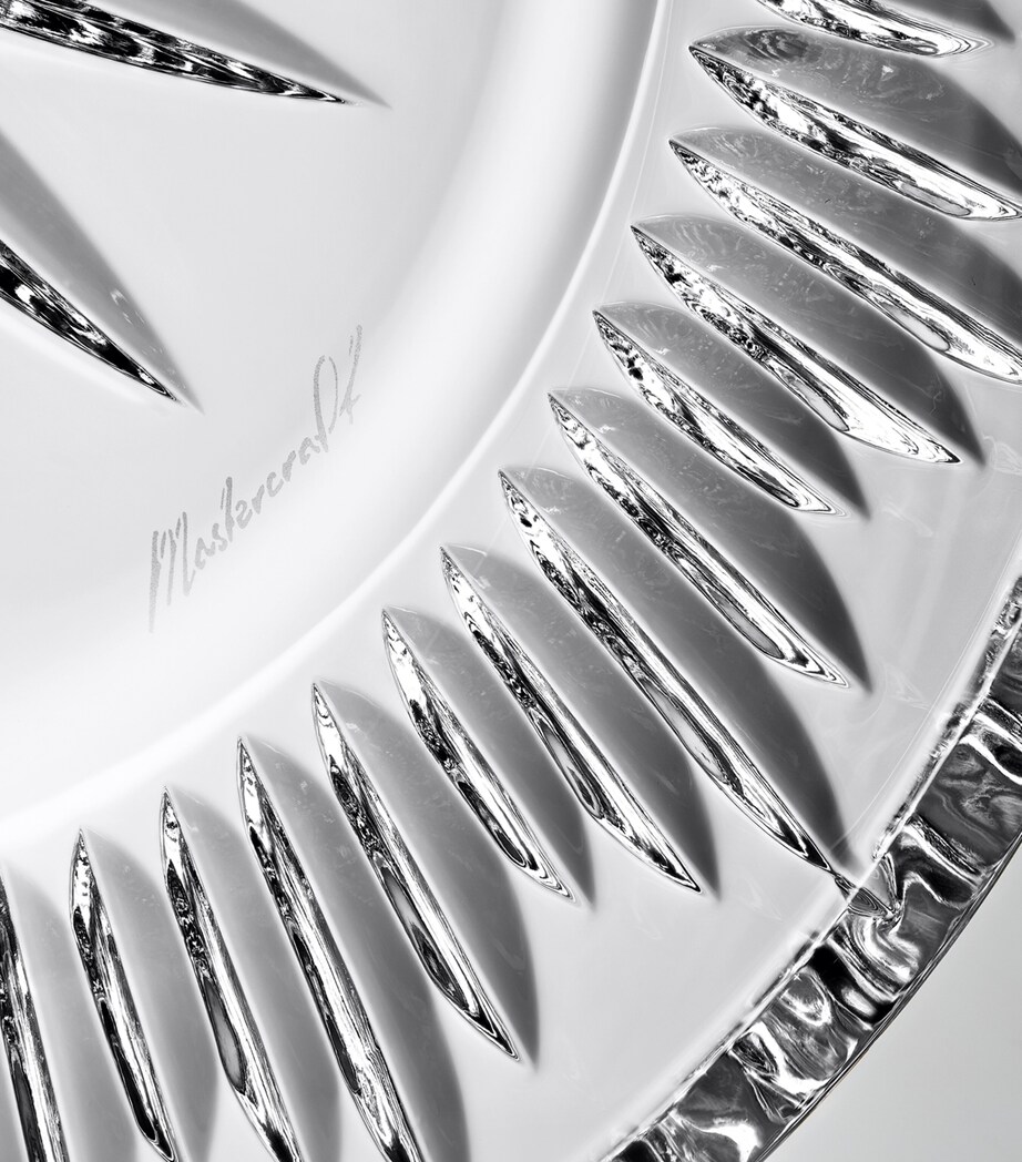 Set of 2 Mastercraft Heritage Eileen Plates CLEAR Image 3