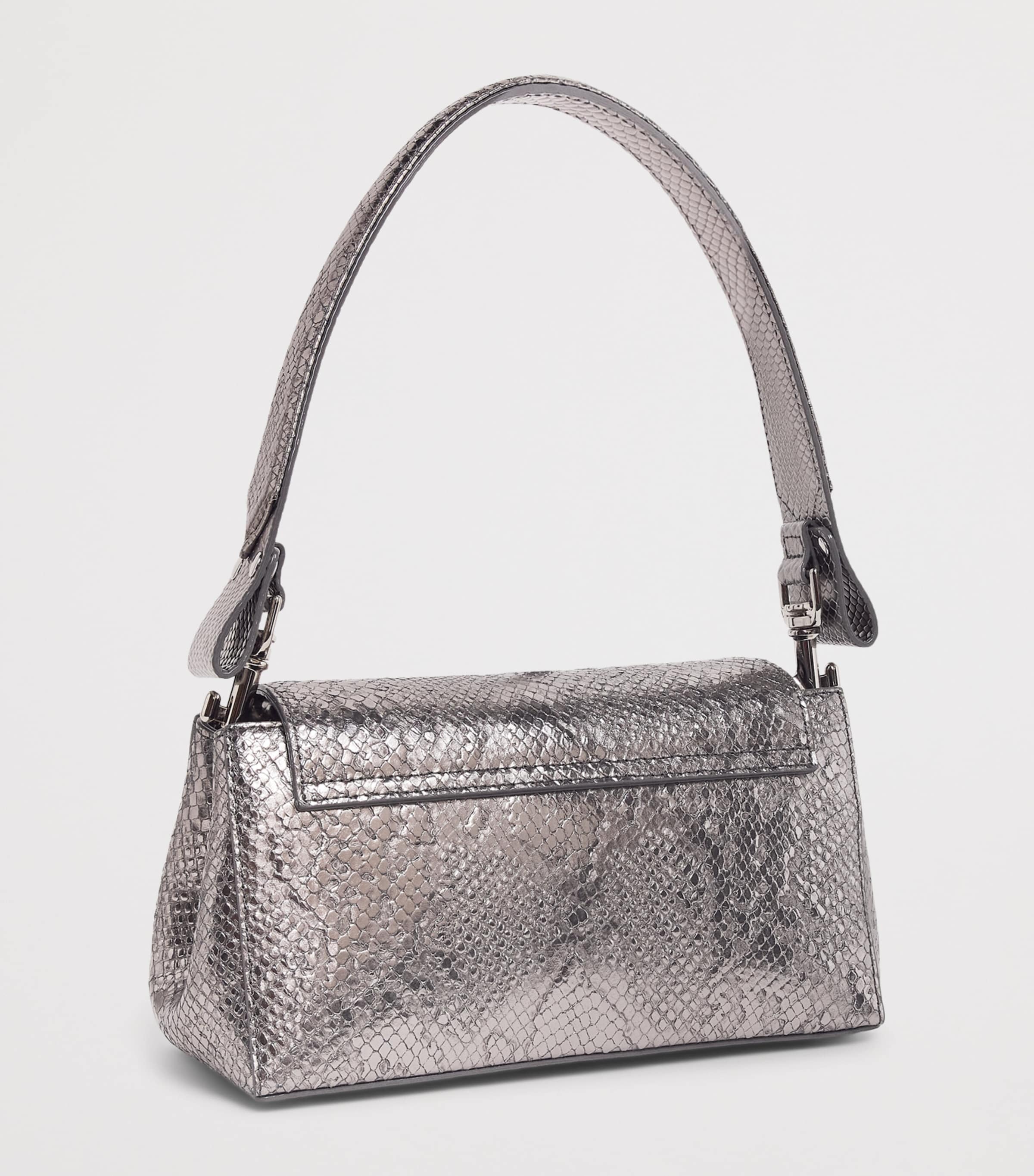 Medium Hazel Top-Handle Bag IRON Image 3