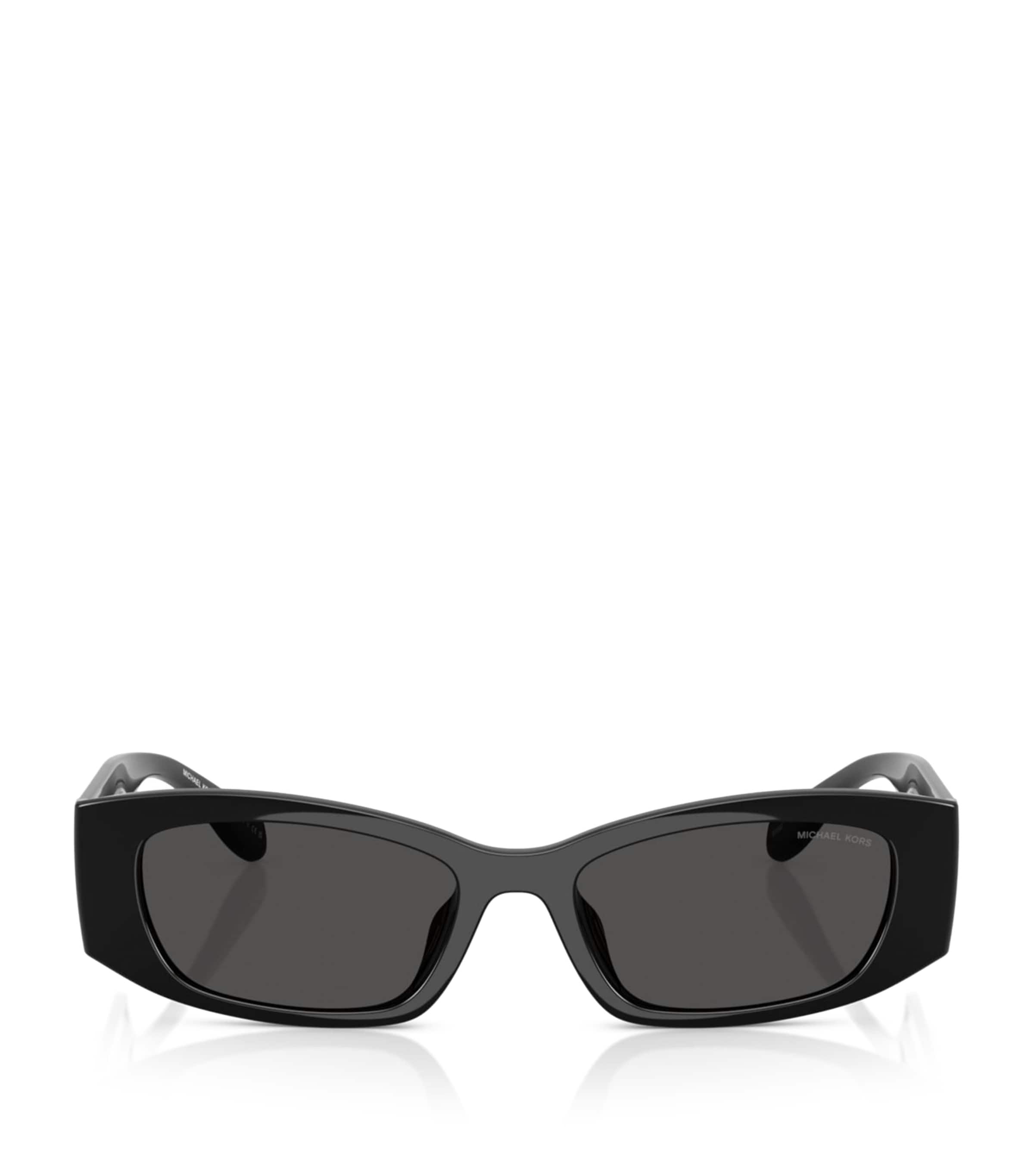 Michael Kors Rhodes Rectangle Sunglasses Black Image 1