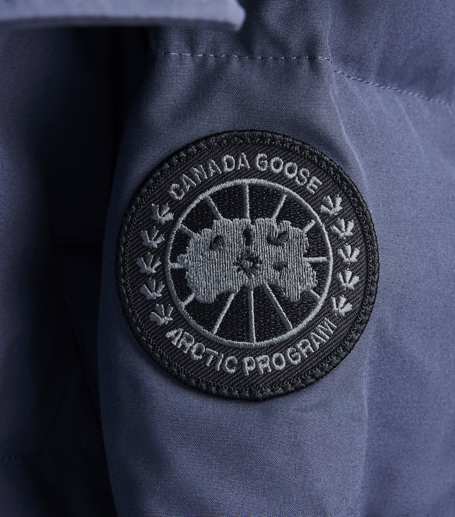 Canada Goose Mens Wyndham Parka Jacket Dusk Blue Image 7