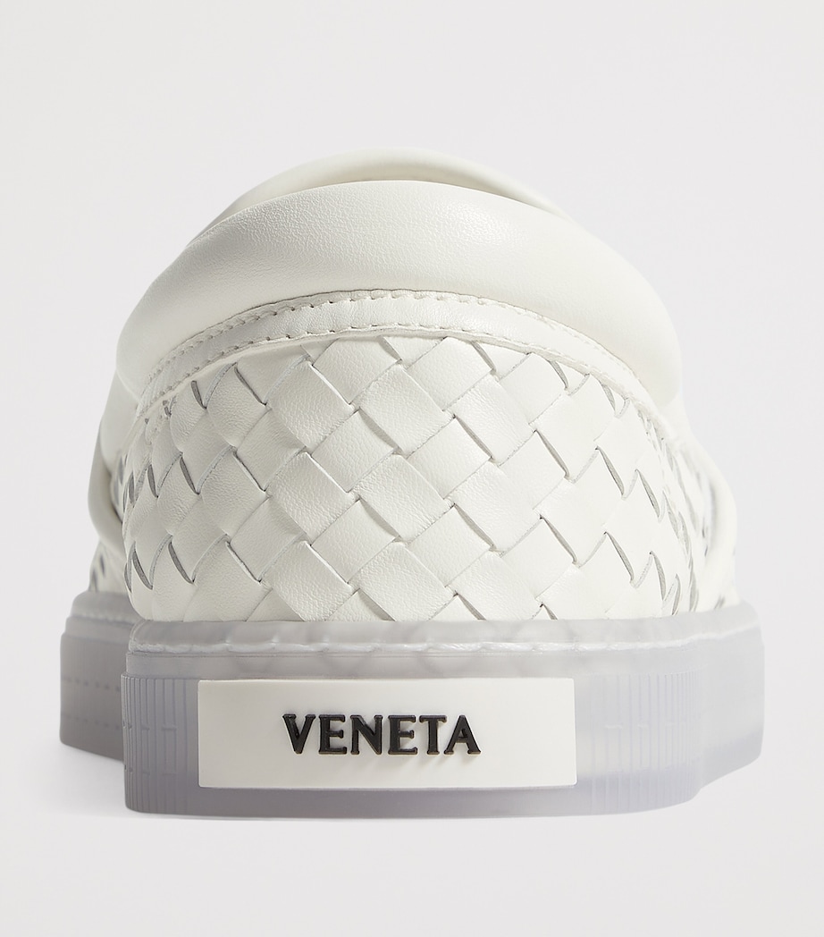 Bottega Veneta Leather Serena Slip-On Sneakers Image 4