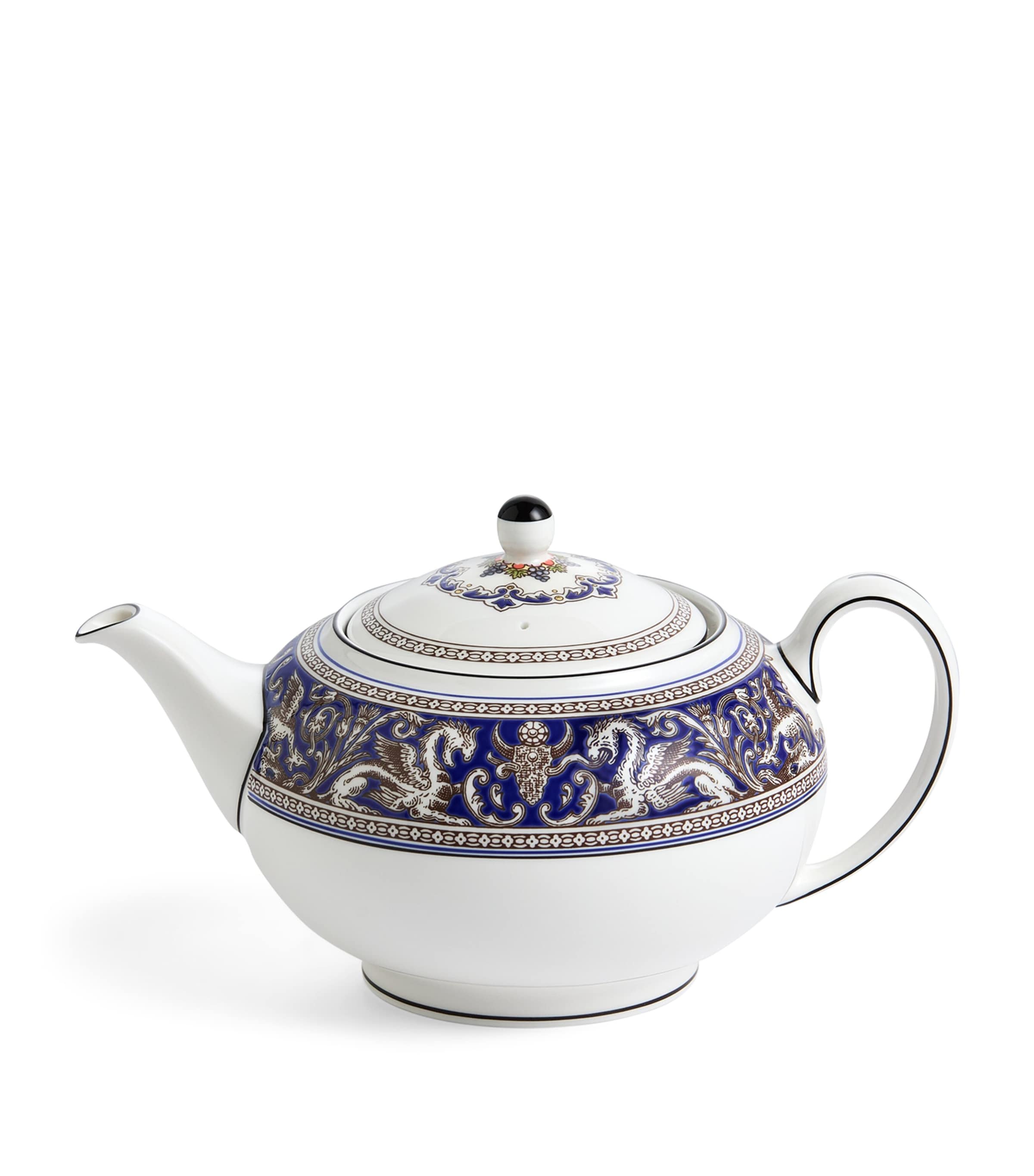 Wedgwood Florentine Marine Teapot (800ml) | Dining | Tableware | Teapots | Designers | Wedgwood