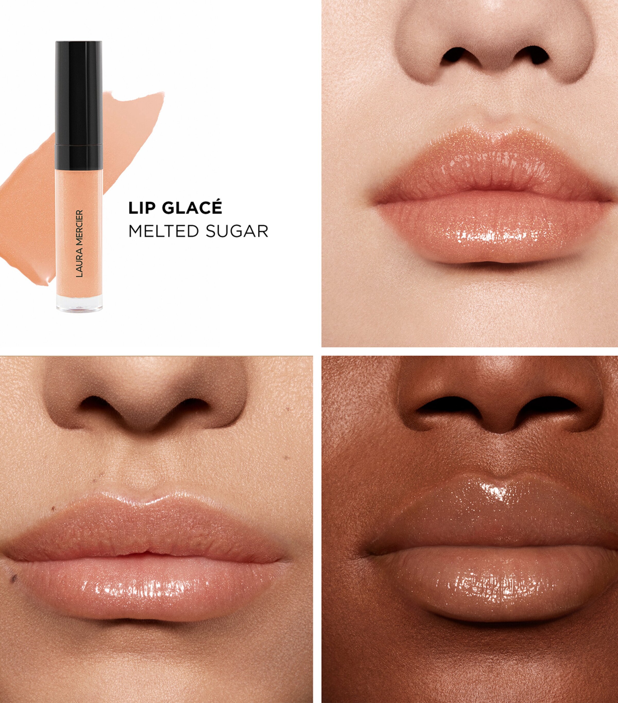 Laura Mercier Lip Glacé Melted Sugar Image 3
