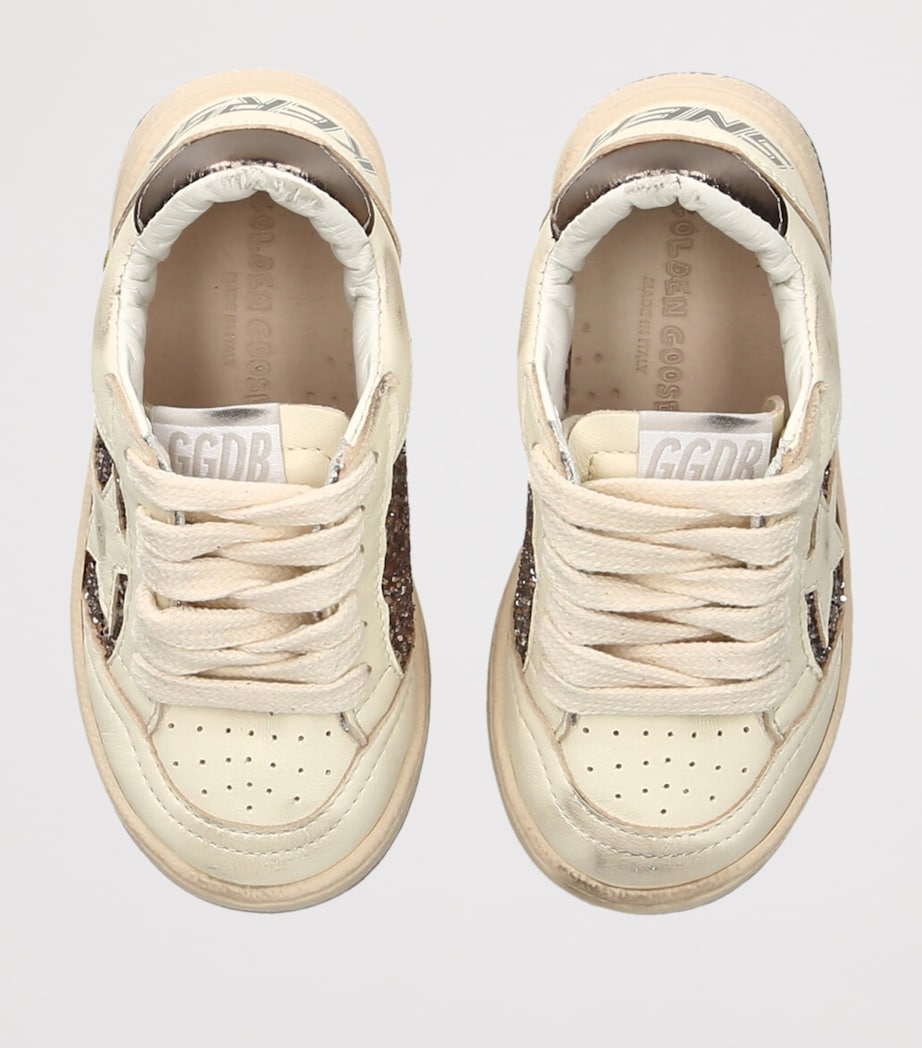 Leather Ball Star Sneakers METAL COMB Image 4