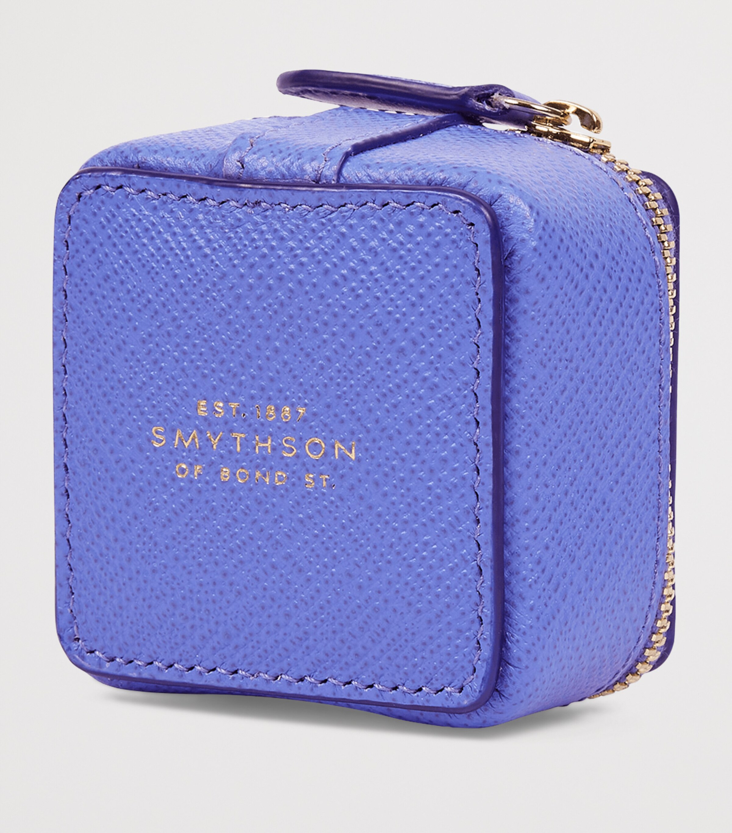 Smythson Small Panama Leather Trinket Case U Violet Image 5
