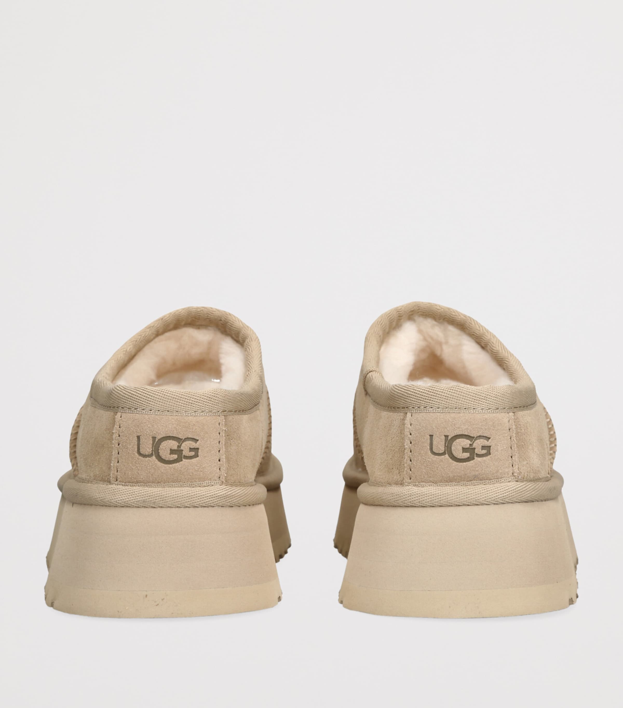 UGG Beige Suede Bea Mary Jane Slippers | Harrods US