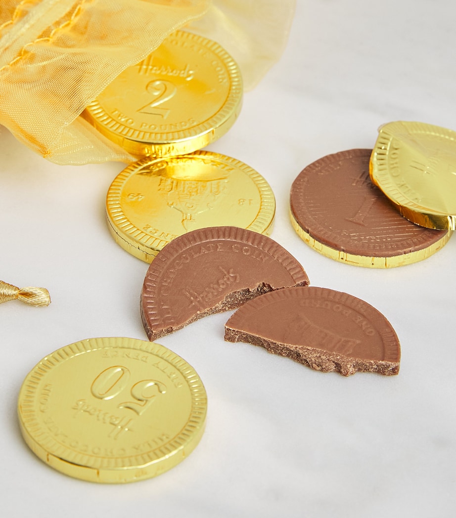 Milk Chocolate Gold Coins (80g) NO COLOUR Image 2