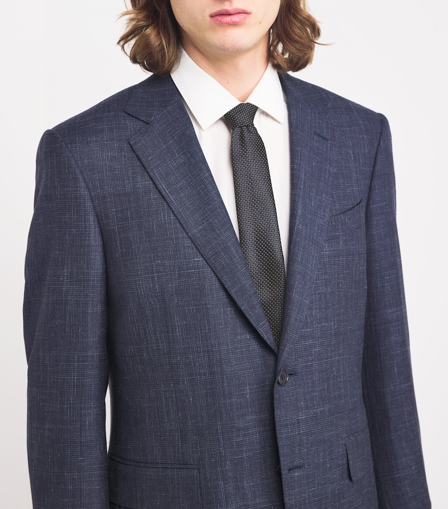 Silk Jacquard Polka Dot Tie FC099 Image 2