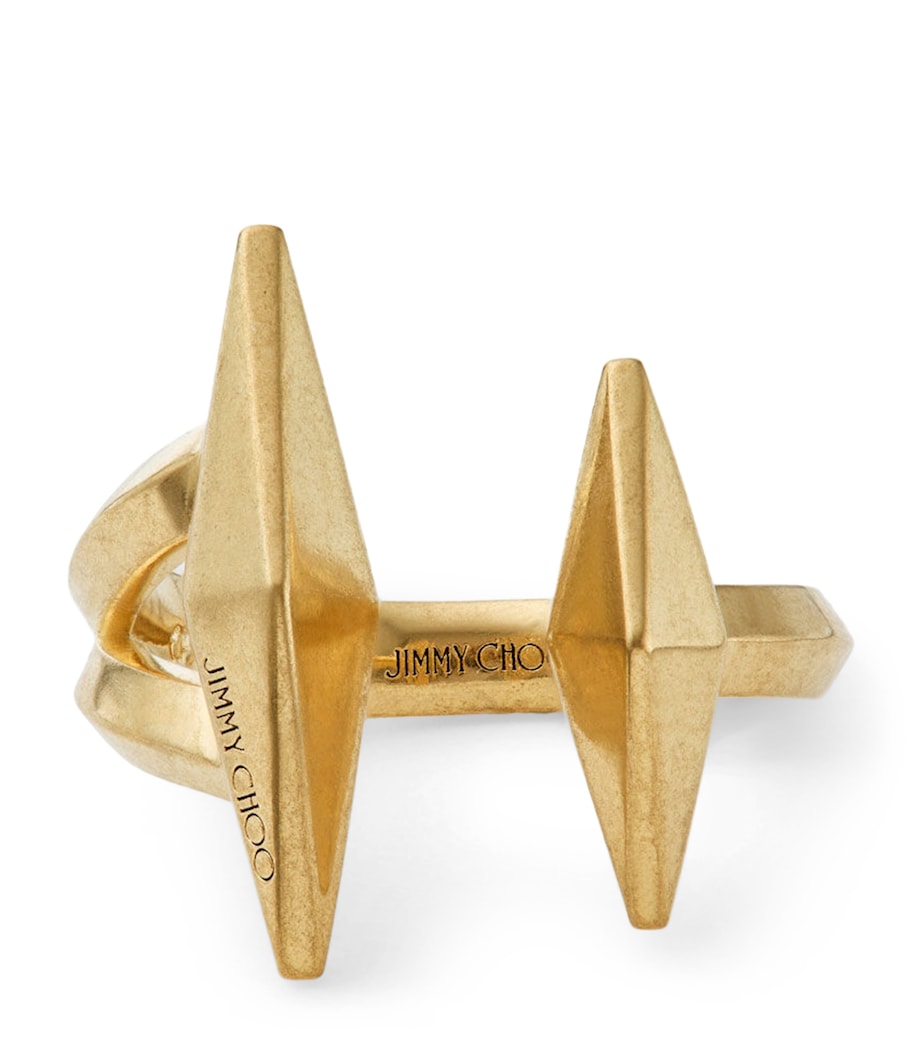 Double Diamond Ring GOLD Image 1