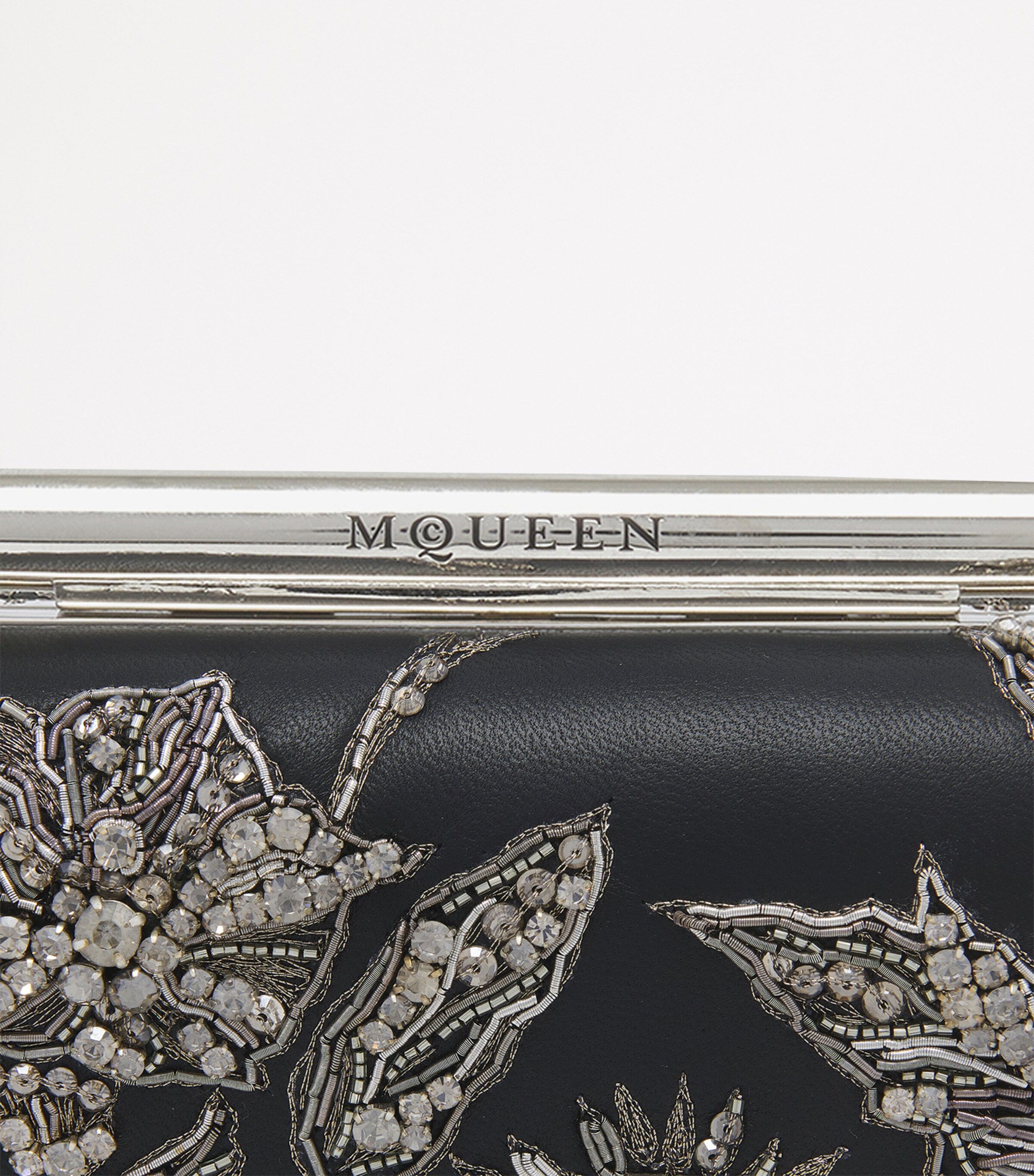 Embellished T-Bar Box Clutch Bag 8490 Image 6