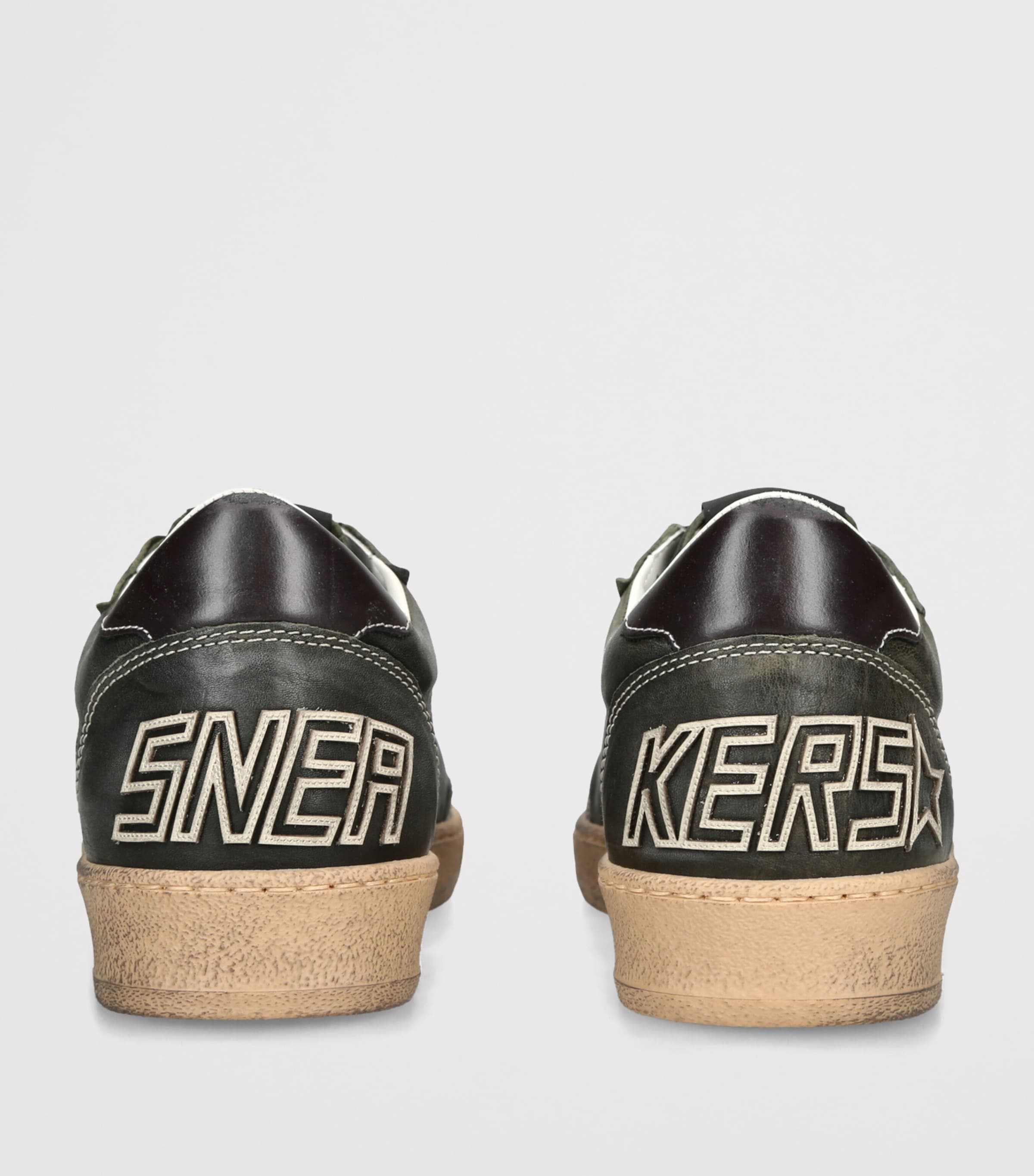 Golden Goose Nappa Leather Ball Star Sneakers Blk/other Image 4