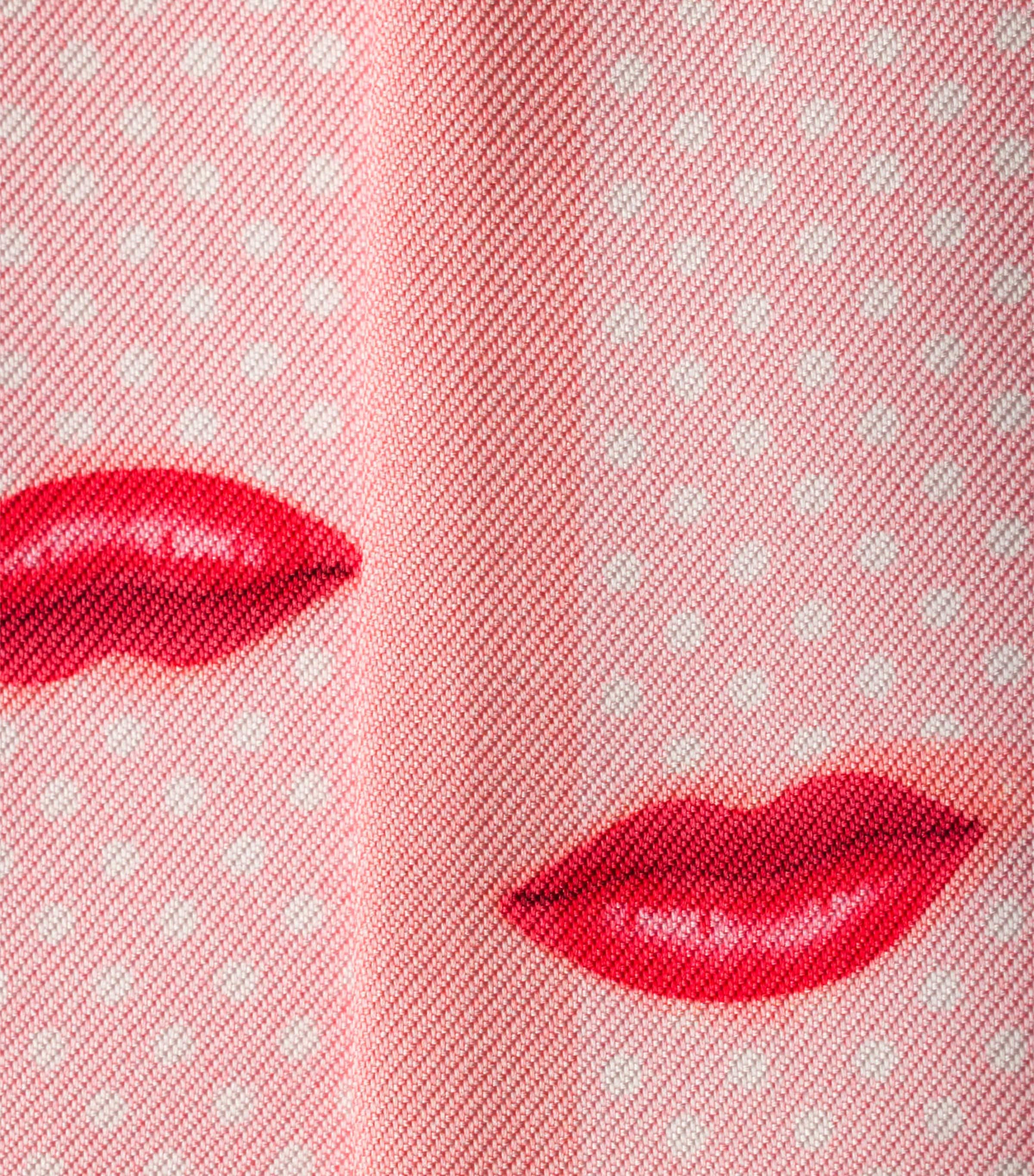 Silk Printed Skinny Scarf F0E18 Image 2