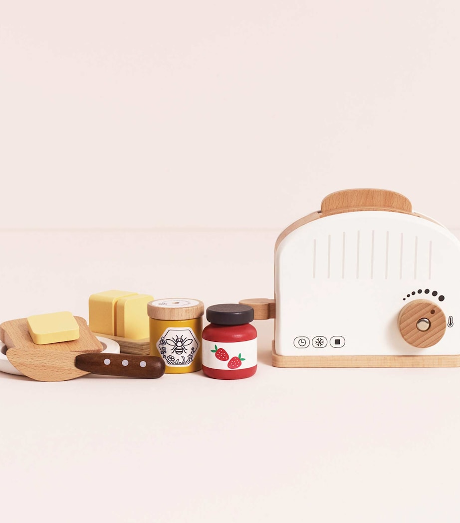 Wooden Breakfast Toaster Playset MULTI Image 5