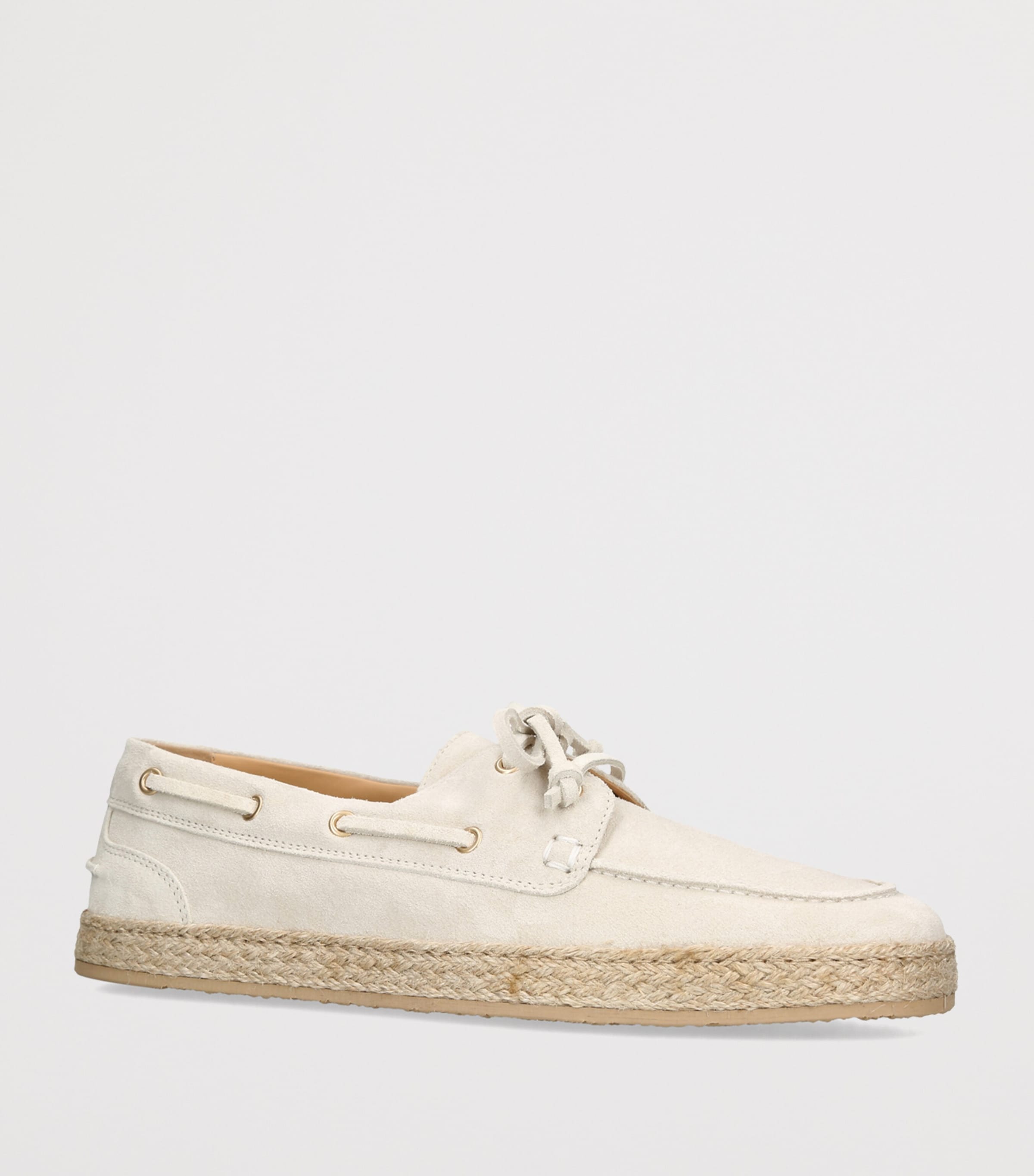 Brunello Cucinelli Linen Penny Loafer Espadrilles Bone Image 2