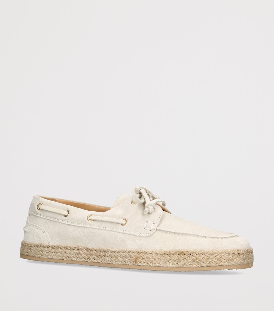 Brunello Cucinelli Linen Penny Loafer Espadrilles Bone Image 2