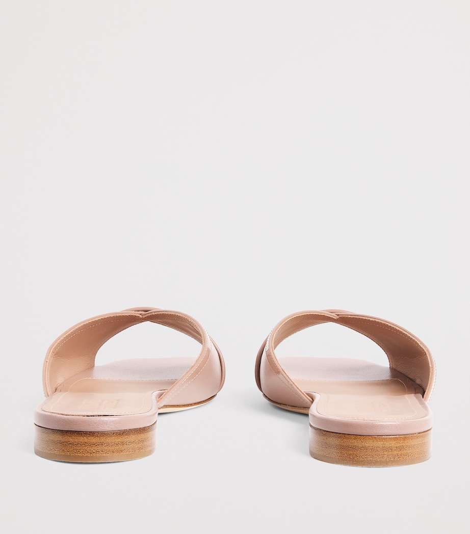 Malone Souliers Leather Perla Sandals Dove Image 5