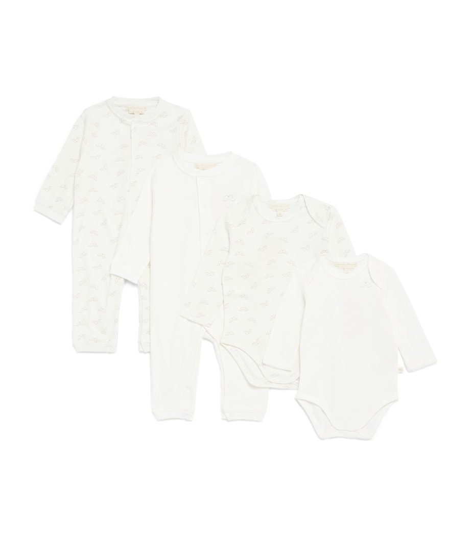 Marie-Chantal Angel Wing Gift Set (0-6 Months) White Image 1