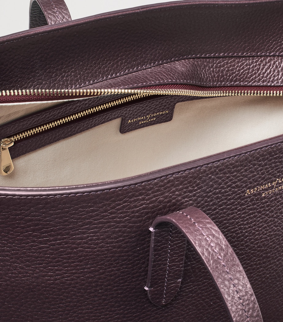 Aspinal Of London Leather East West Tote Bag Fig Image 6