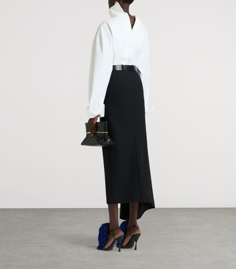 Givenchy Womens Cotton Back-to-Front Shirt Image 4