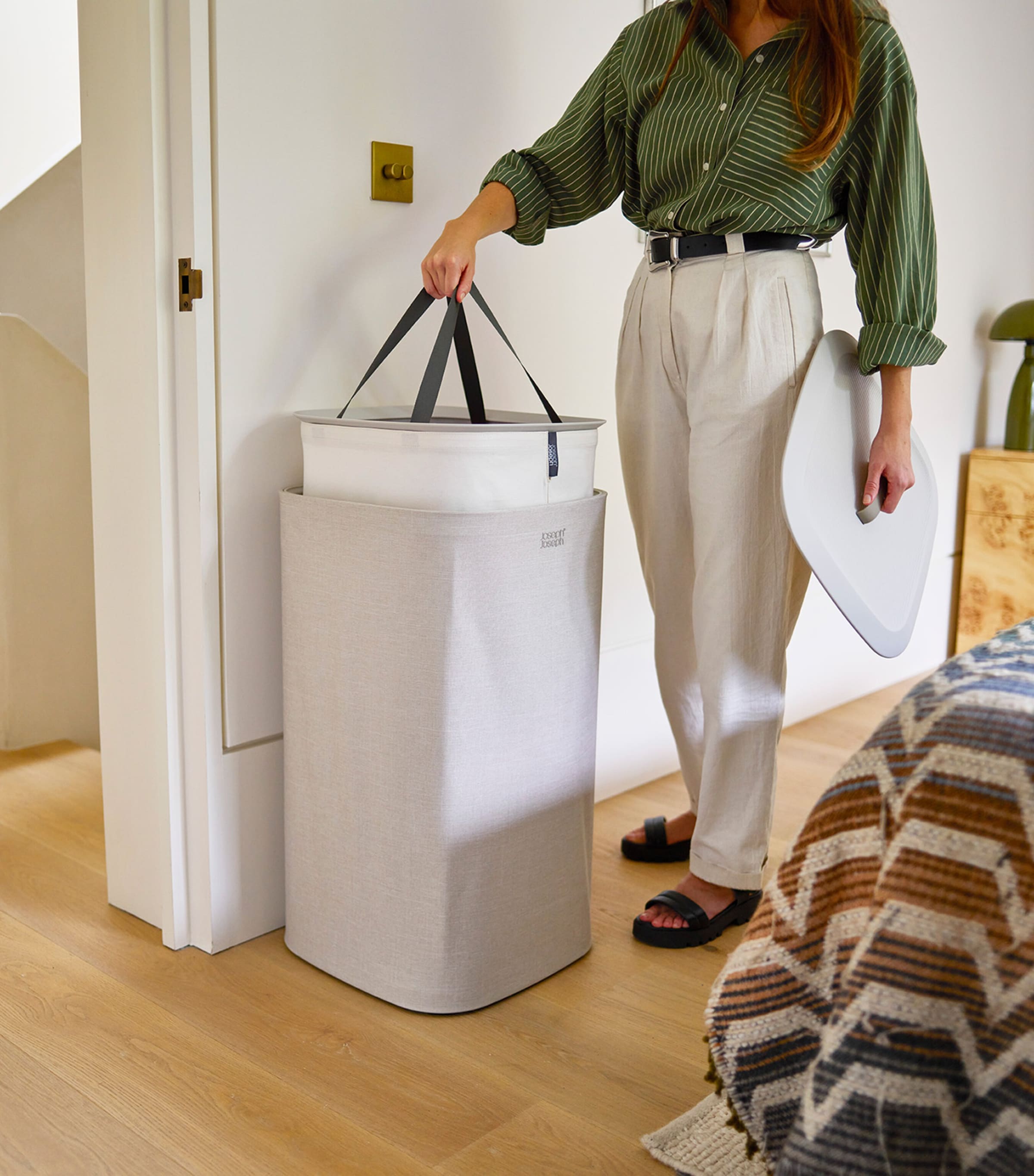 Tota One Laundry Basket (60L) ECRU Image 4